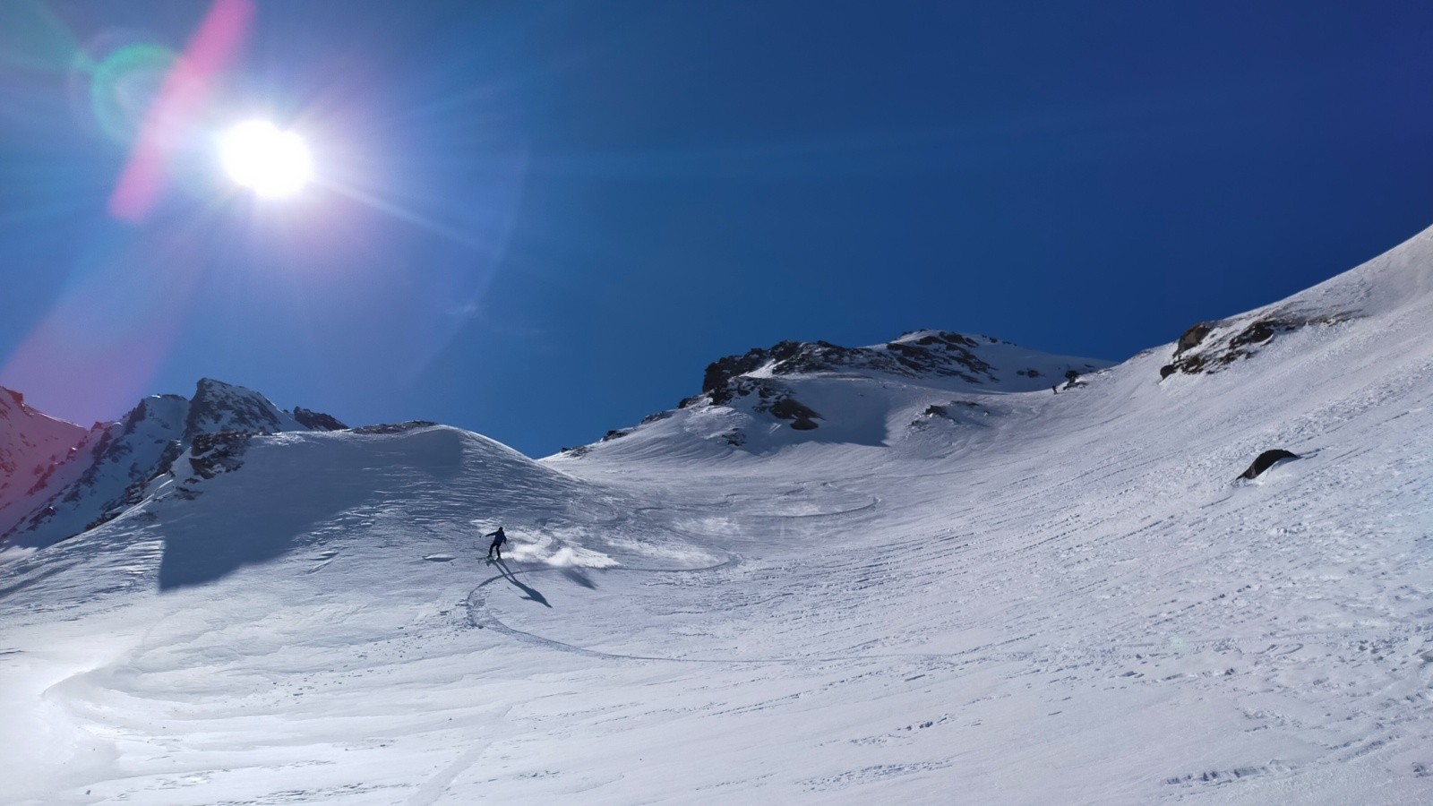 #4 Descente du versant italien du col St Martin Descente du versant italien du col St Martin