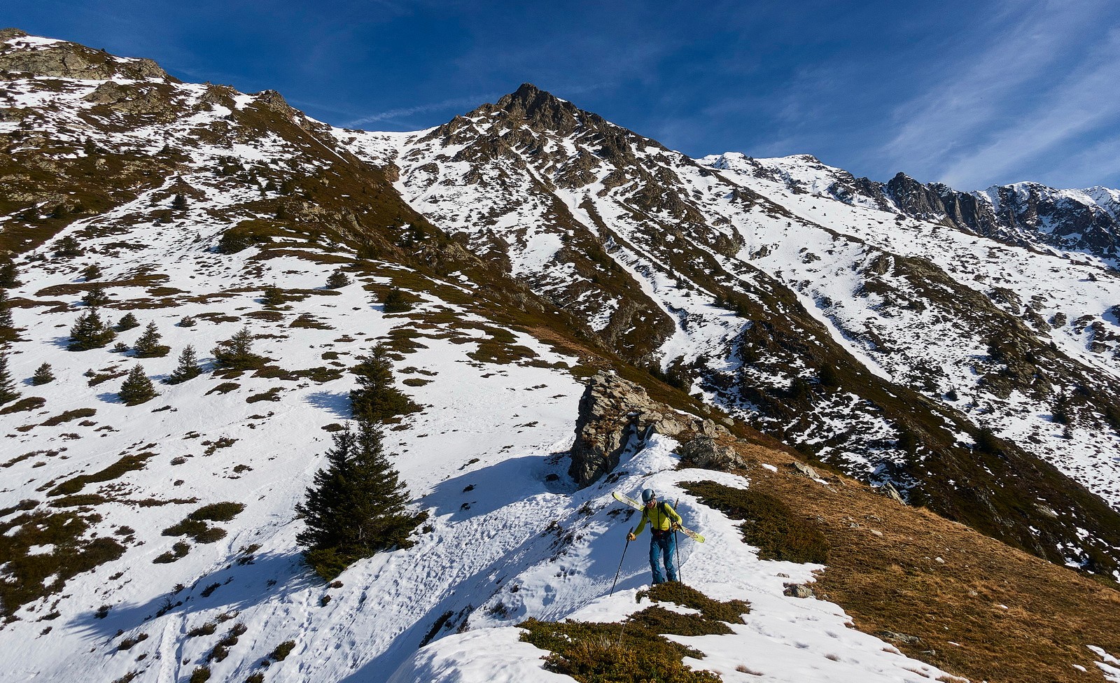 À la recherche de la combe Nord...