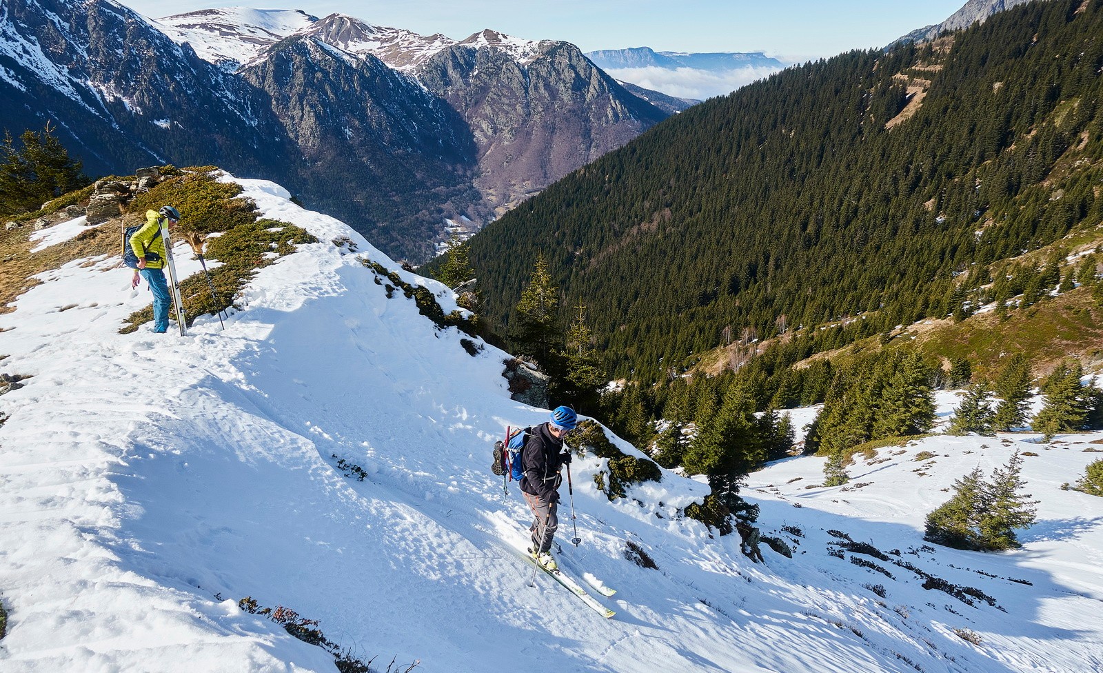 Entrée de la combe...