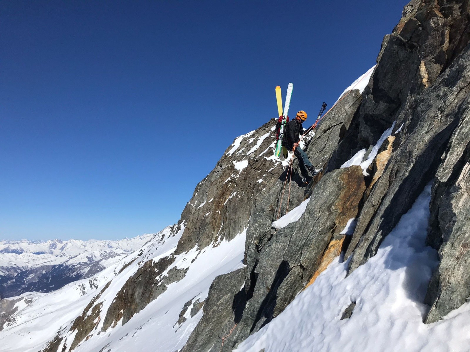 Descente en Rappel du Col Sup du Génépy