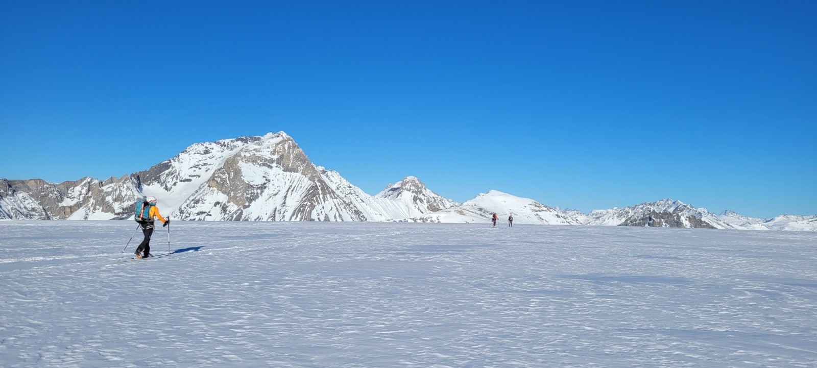 Glacier de l'Arcélin - en direction du refuge du Col de la Vanoise