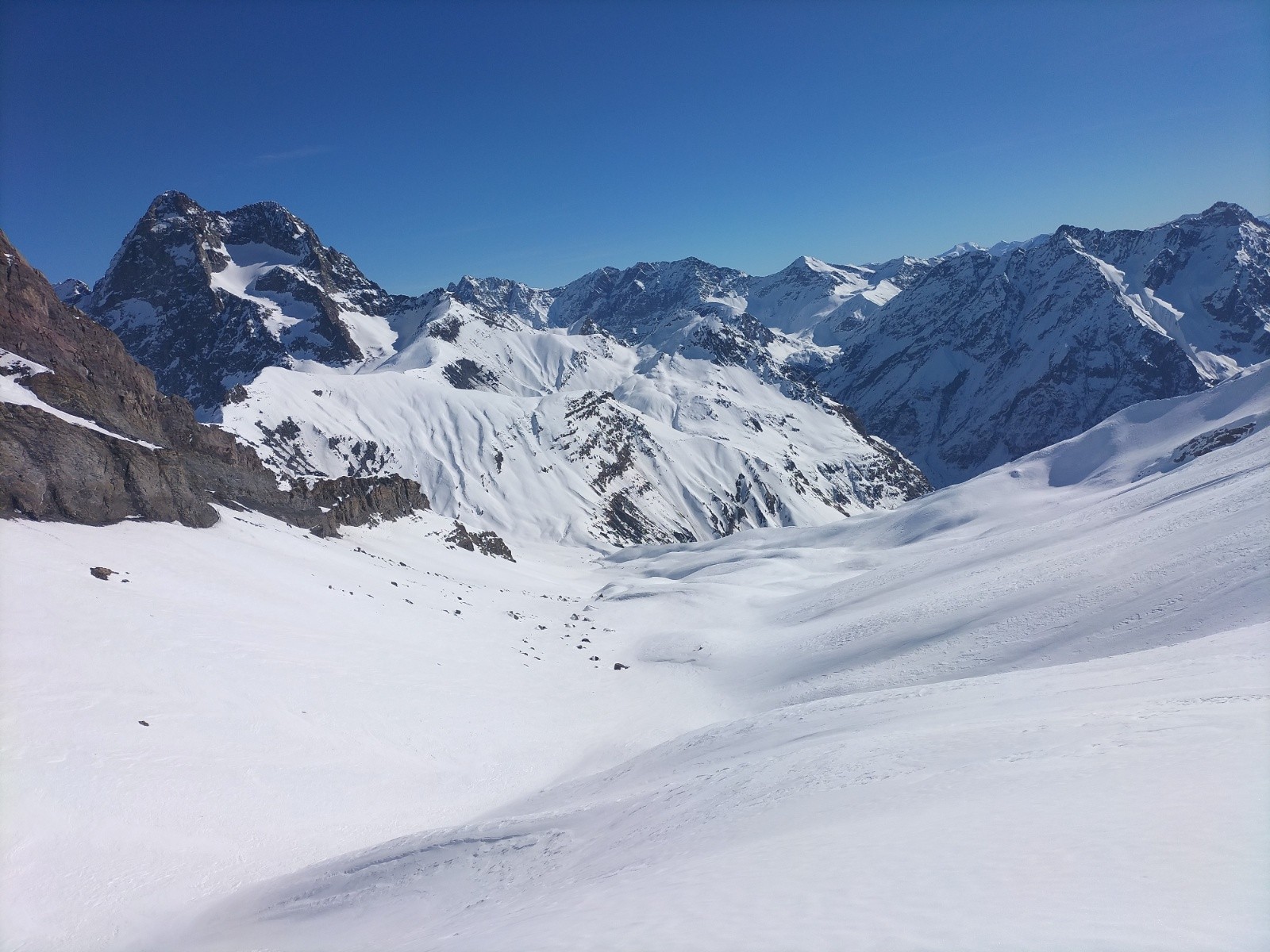 &nbsp;Au col de Morges vers le SE