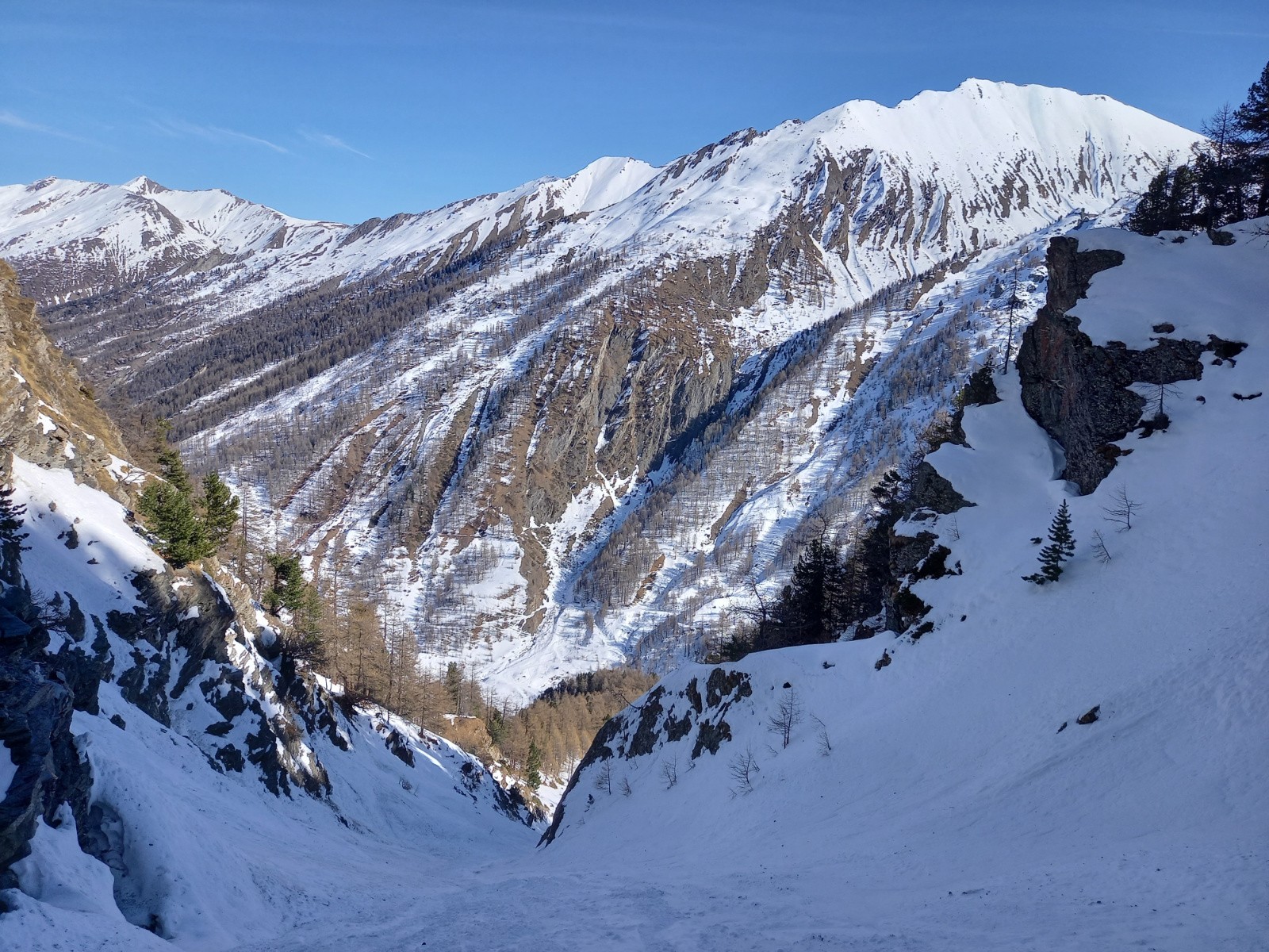 Face au Pic du Rondet