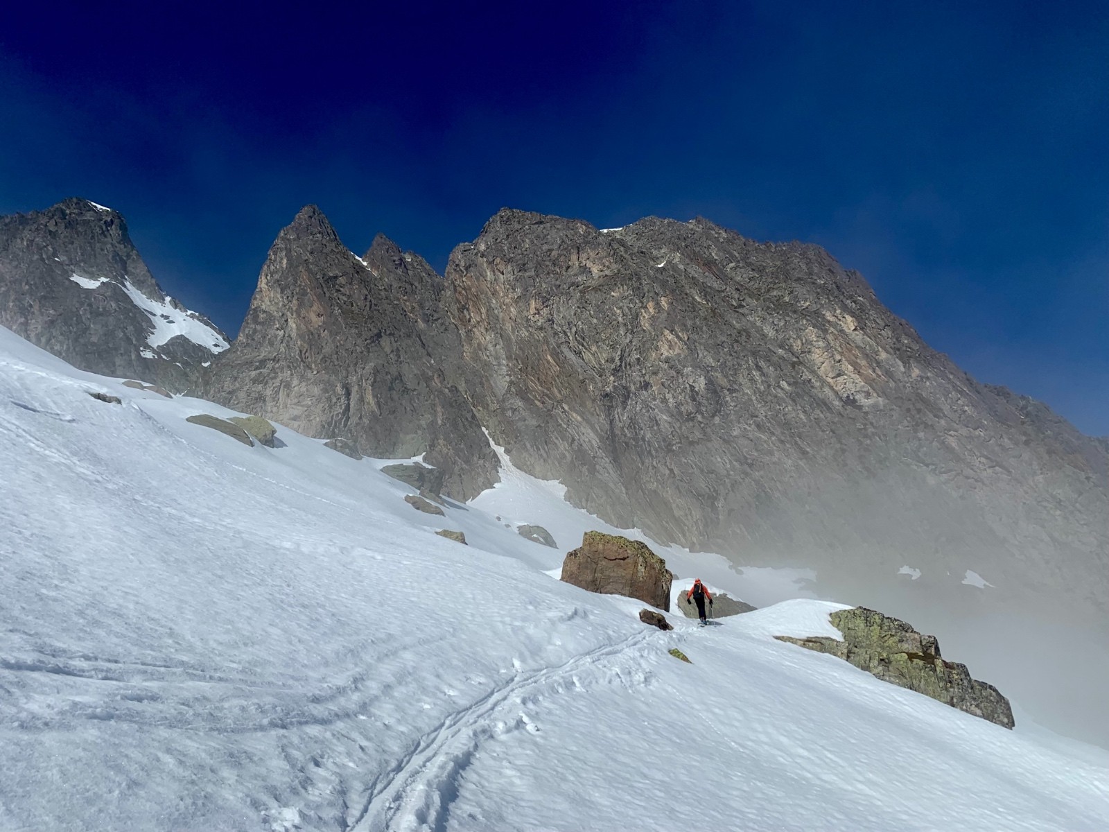 &nbsp;Remontée au pas du frene