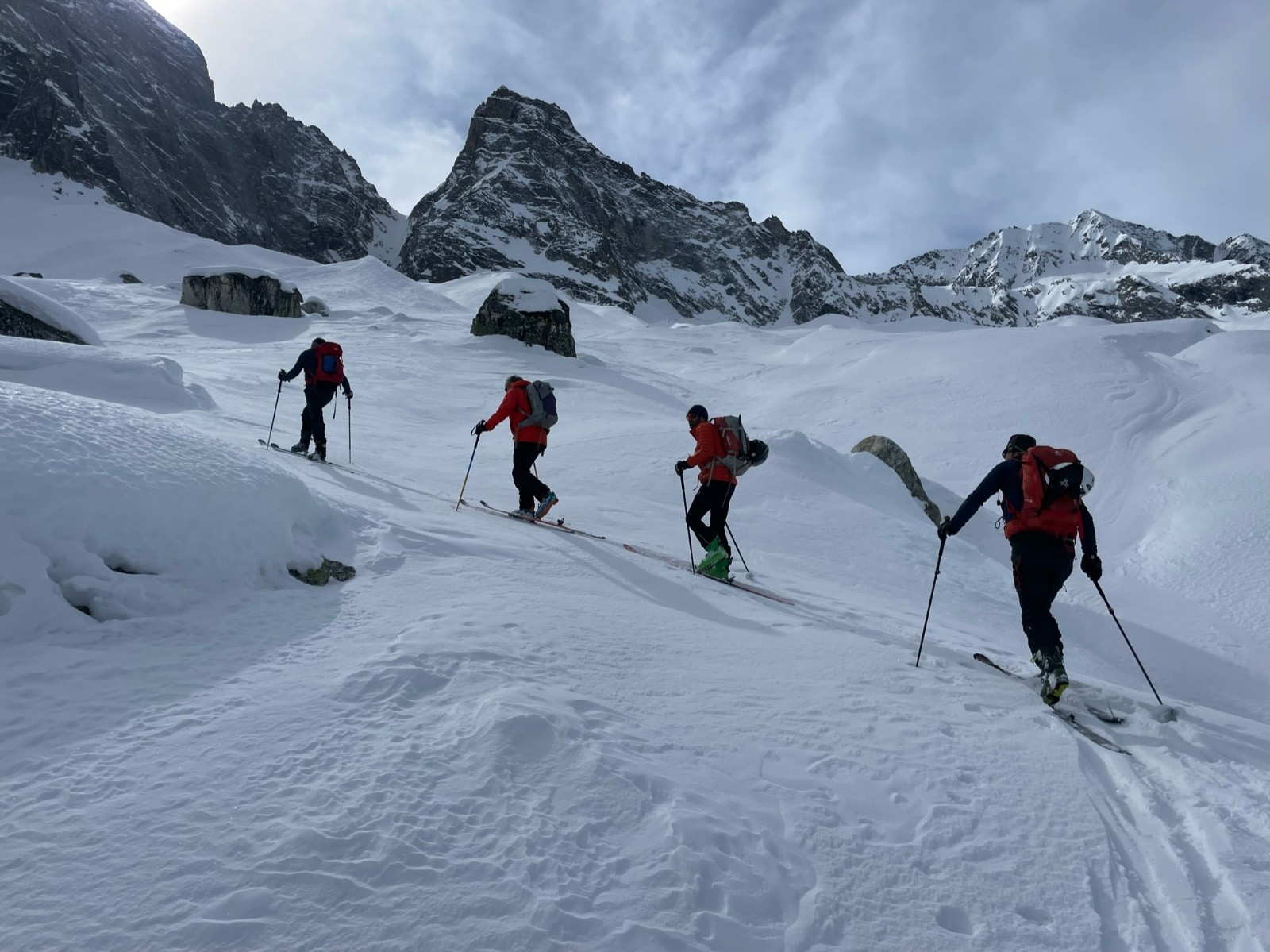 &nbsp;On vient de quitter la végétation