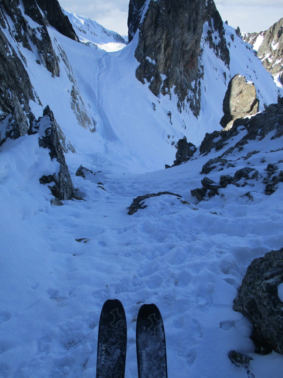 col de la flachère - accès combe nord ouest