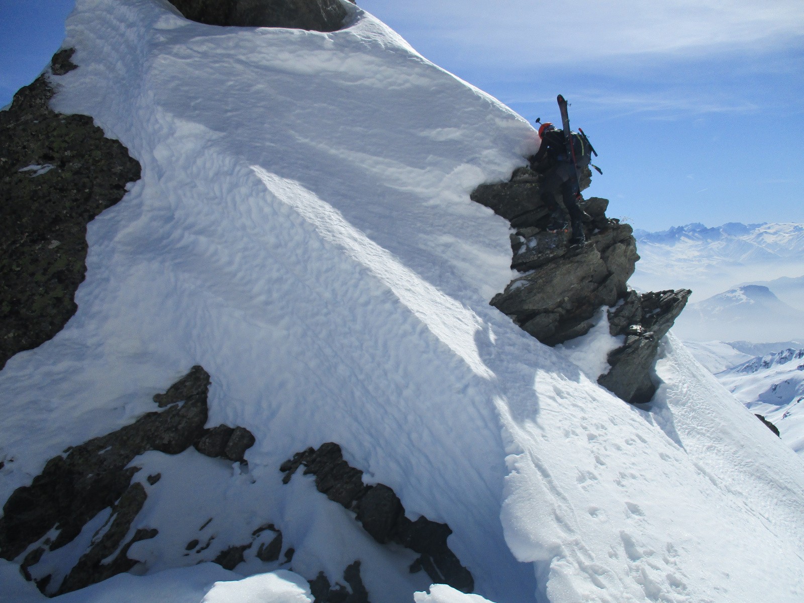 tentative pour monter plus haut