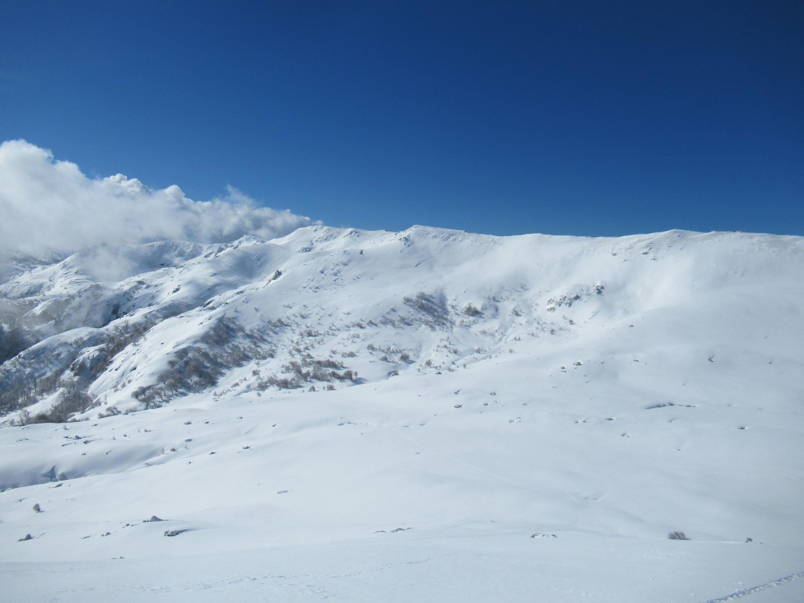 #2 Crête de Scaldasole depuis la crête de Piétradione Crête de Scaldasole depuis la crête de Piétradione