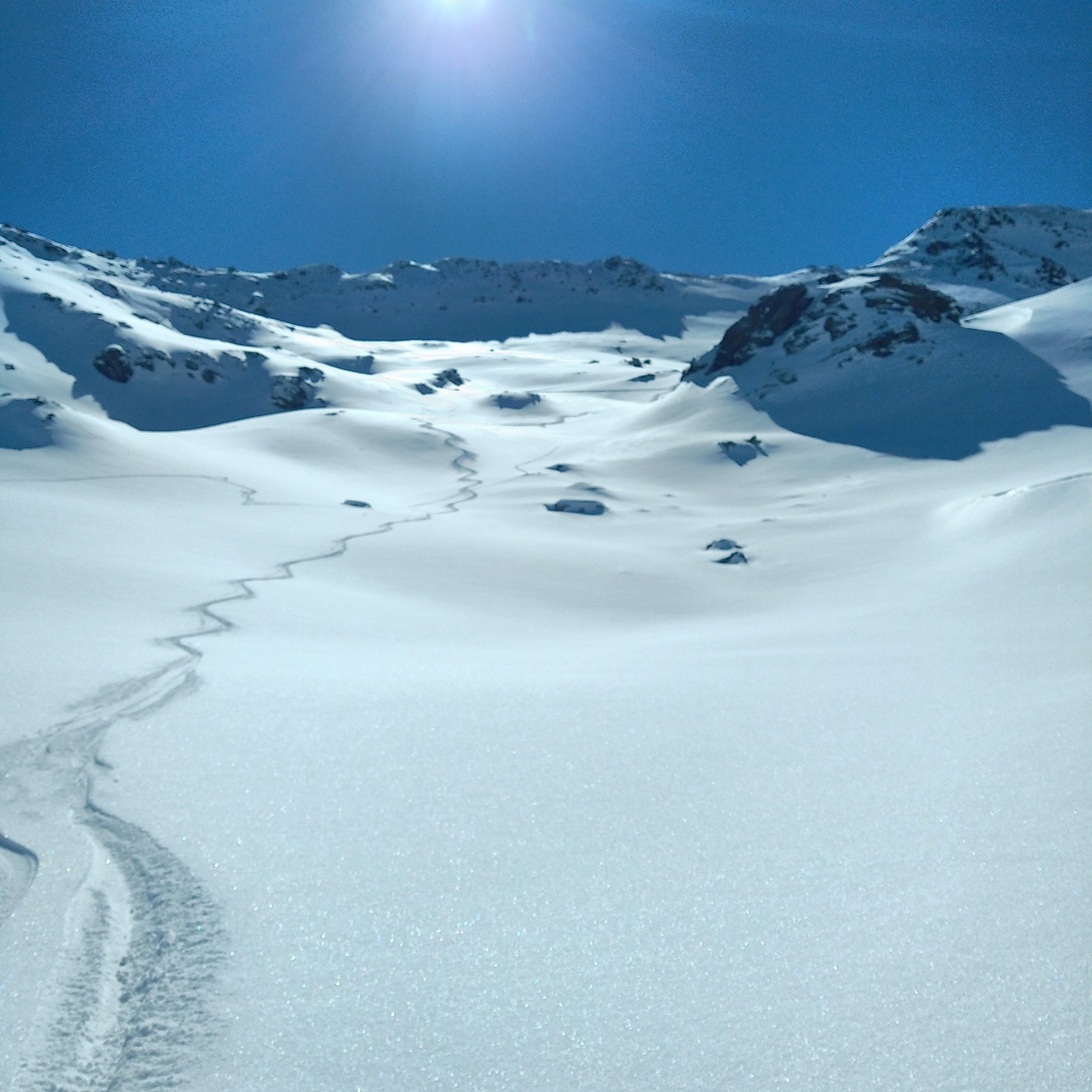 &nbsp;Excellente poudre côté des lacs Ste Marguerite&nbsp;