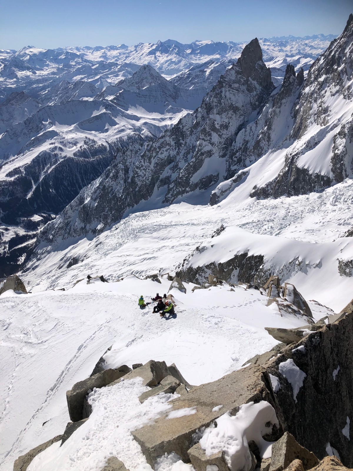 #8 Traversée du glacier de la Brenva Traversée du glacier de la Brenva