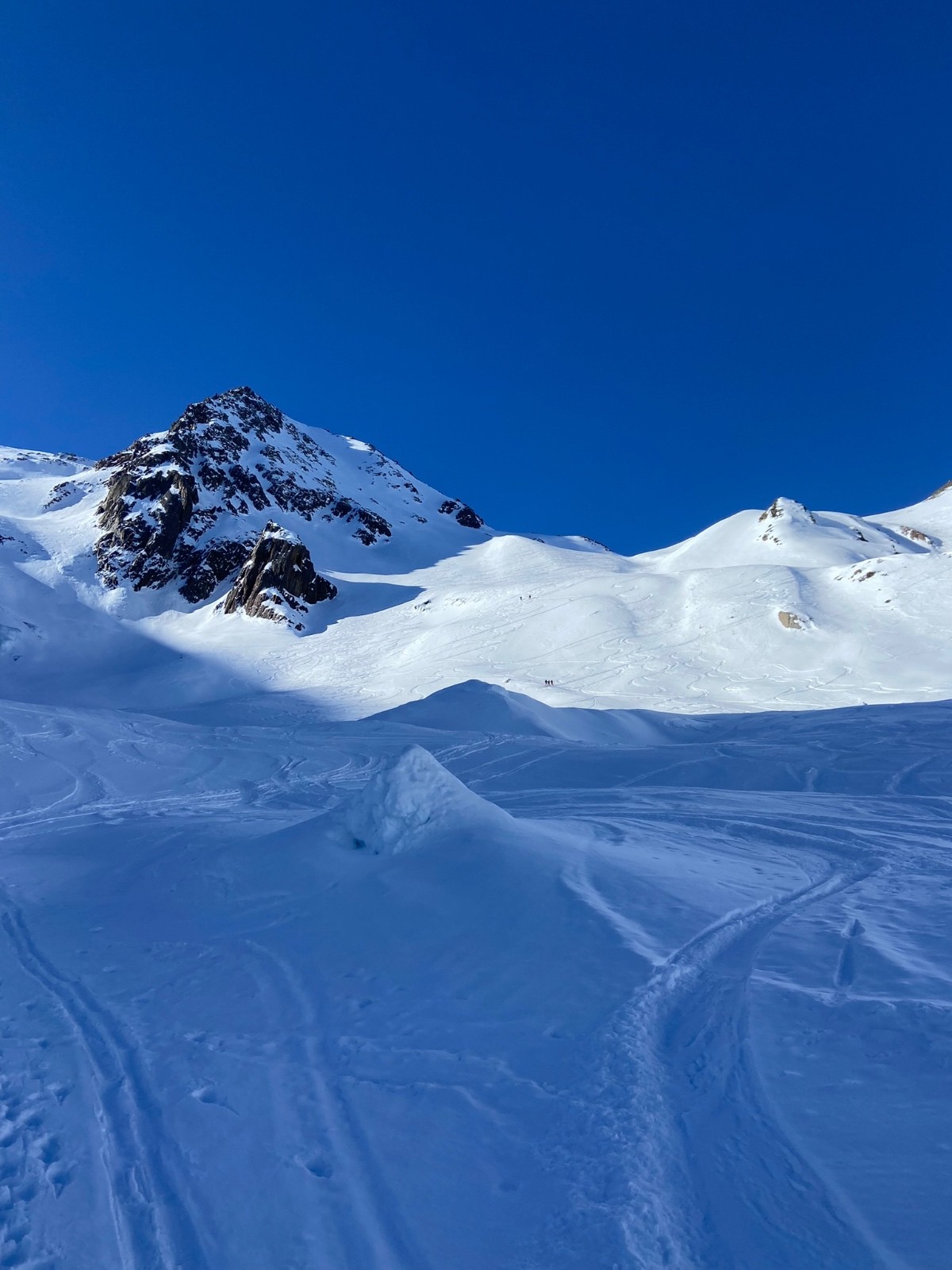 Montée à la pointe des Bérons.