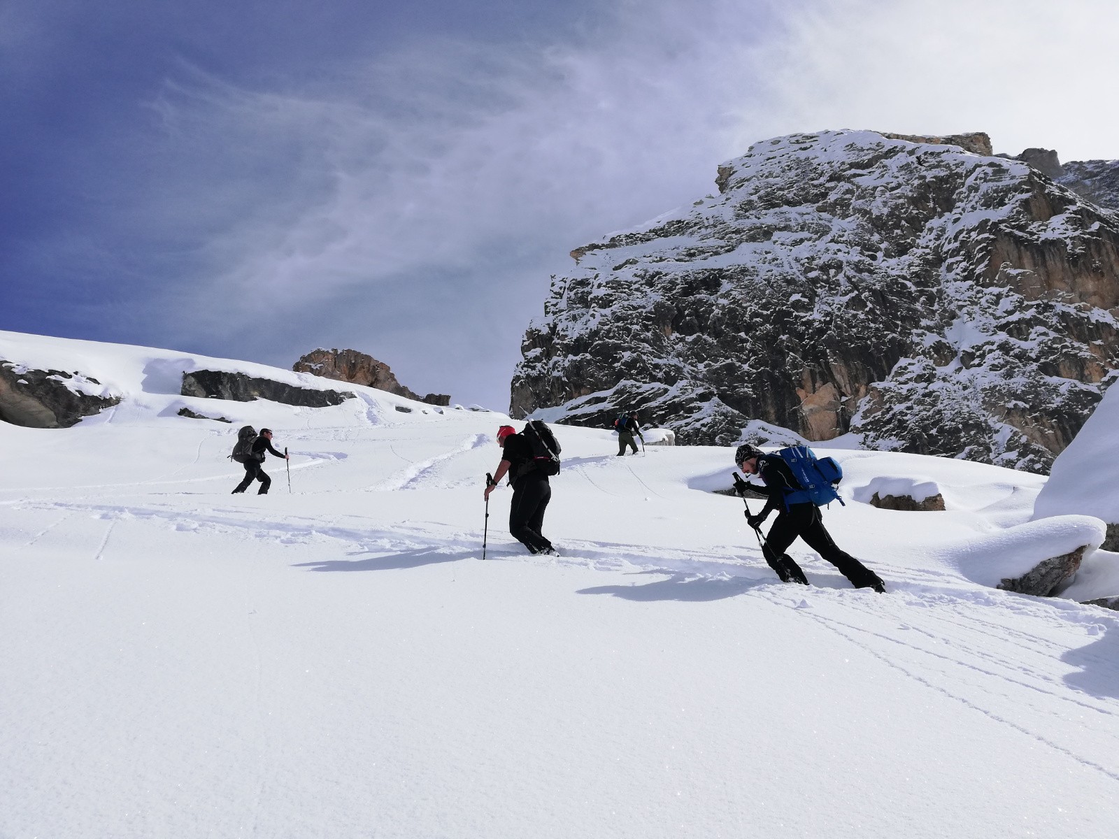 En direction de Bric Rutund 