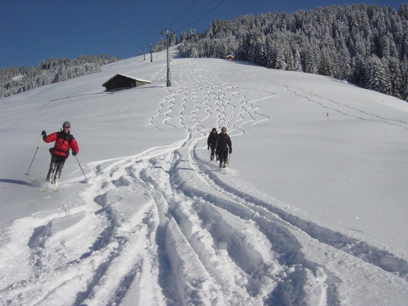 Mont Joux : Pierre fait parler la poudre ...