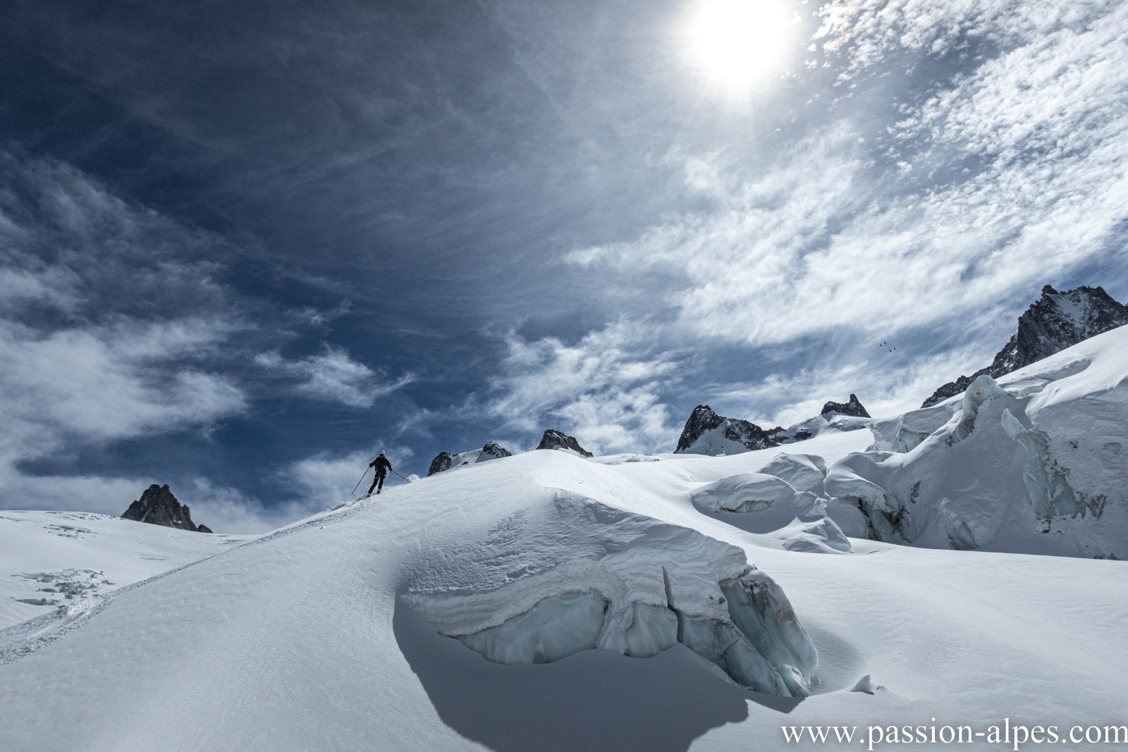#18 On se régale à la descente du col d On se régale à la descente du col d'Entrèves