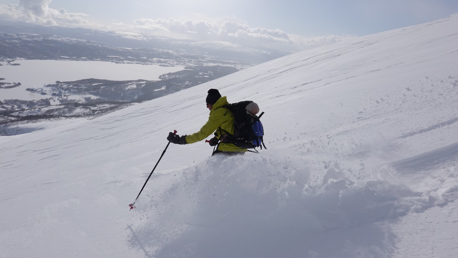 Michel fait voler la poudre