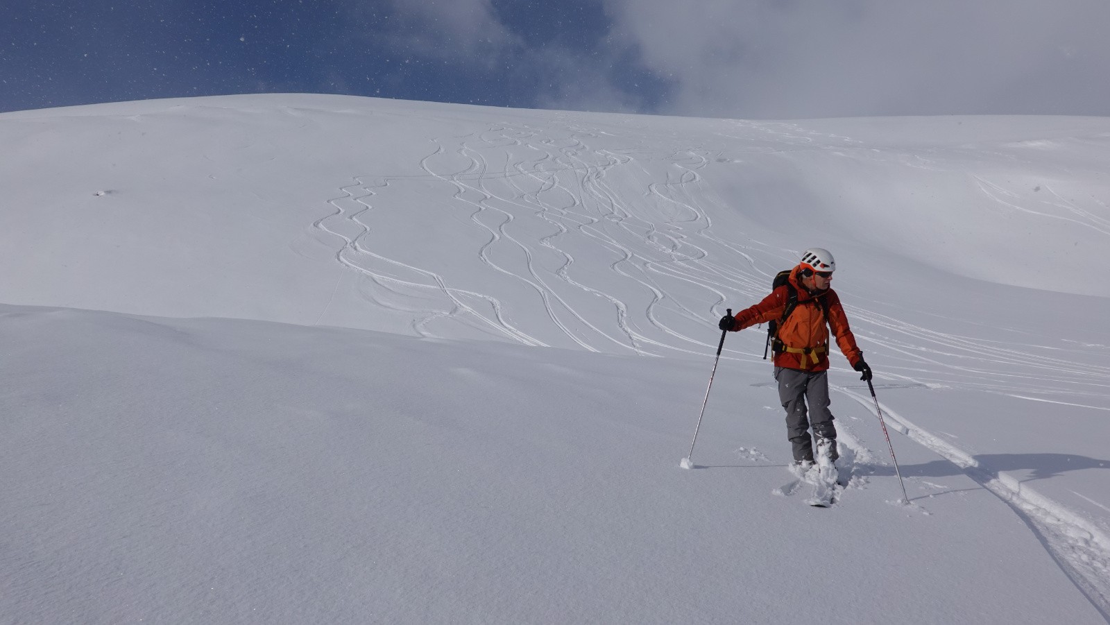Nos traces sur la gauche d'Yves