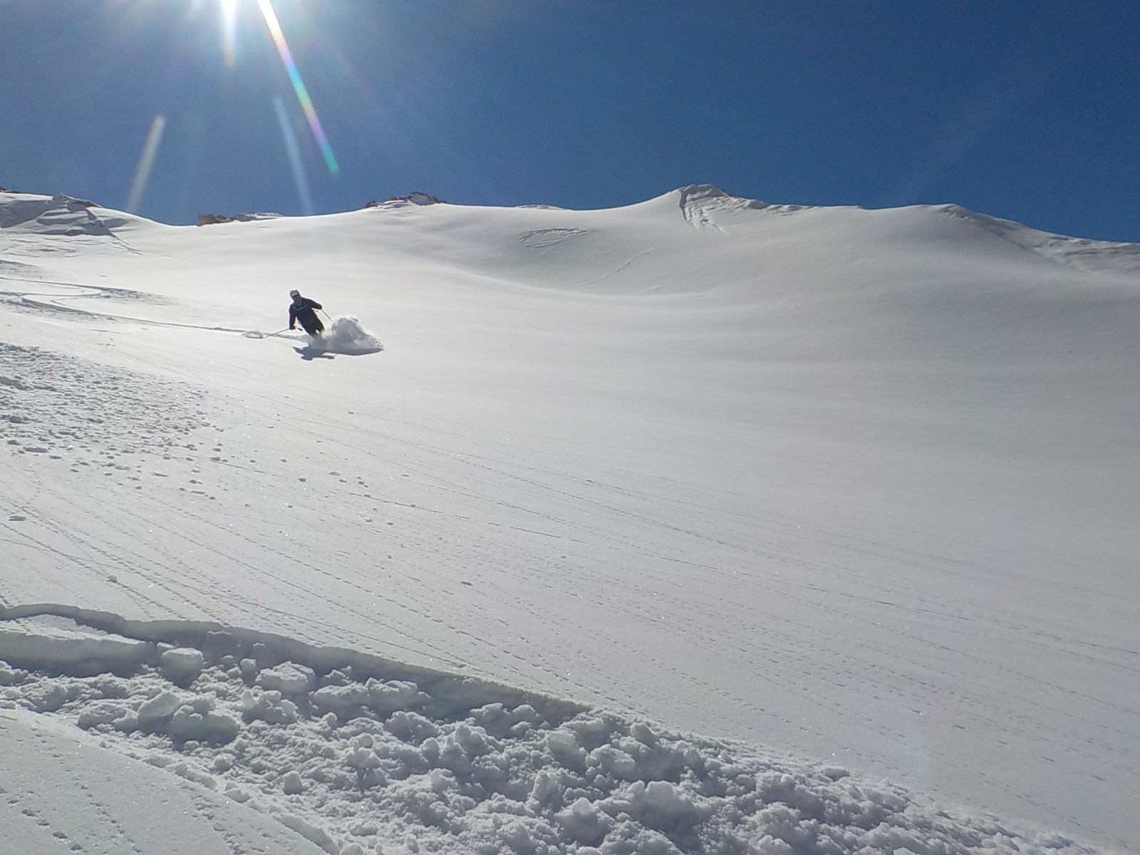 un régal de poudreuse