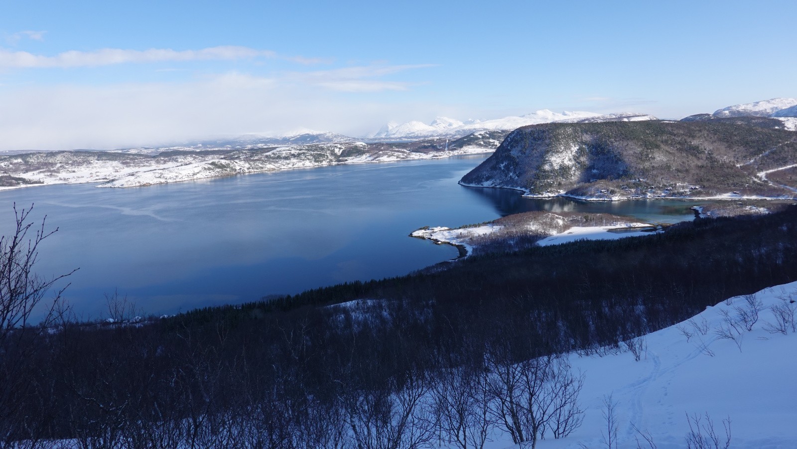 Panorama sur le Fjellvika