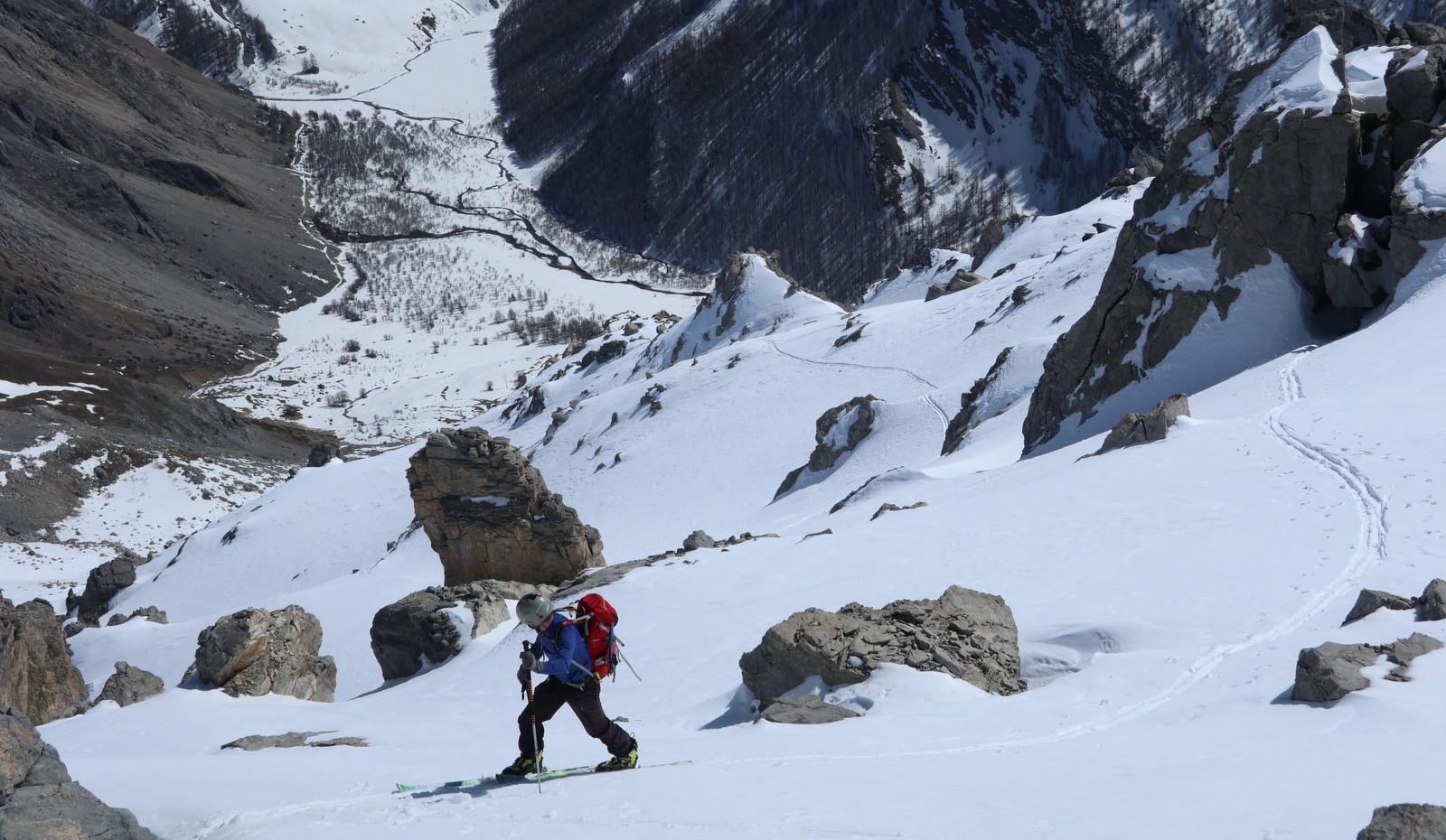 Au dessus du Plan de Parouart
