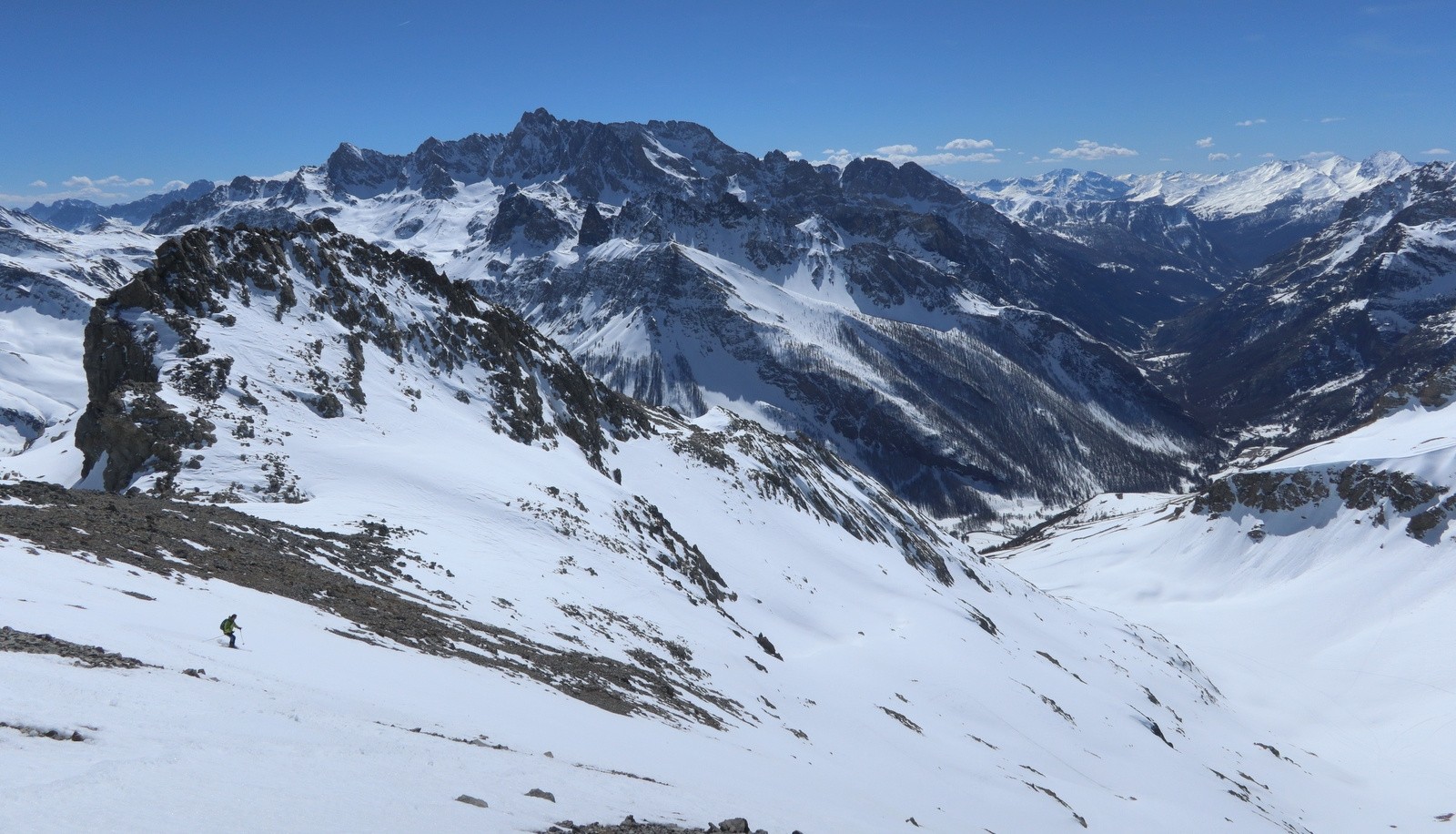 Rocher de l'Eissassa, versant SE