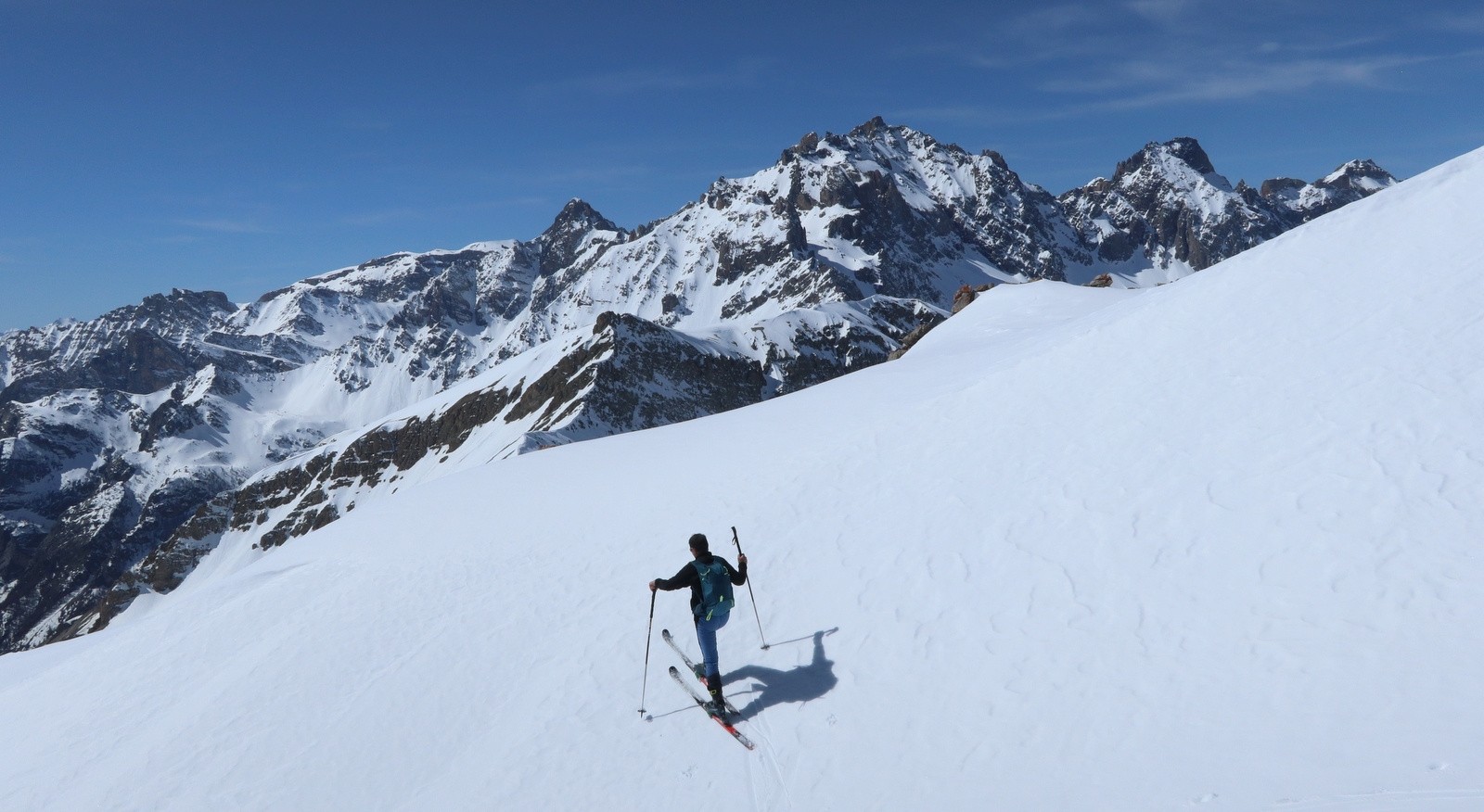 Vue sur la Font Sancte