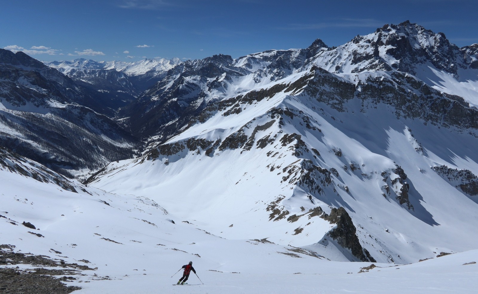 Rocher de l'Eissassa, versant SE