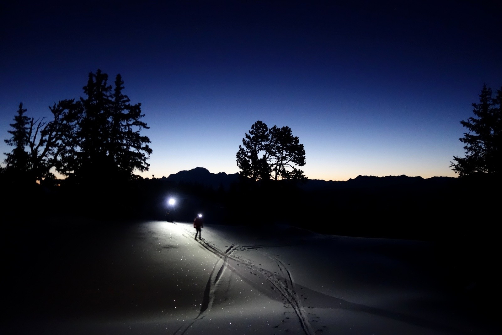 Sortie au sommet de la station