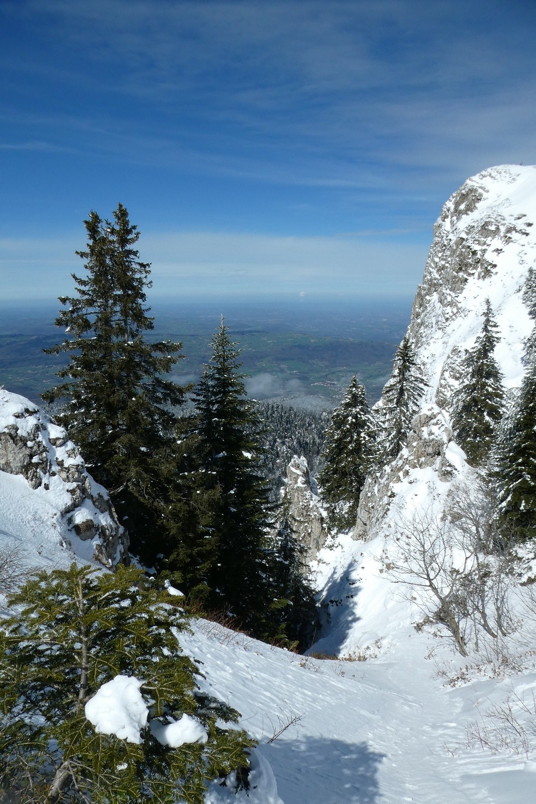 &nbsp;Etat du couloir W avant notre passage