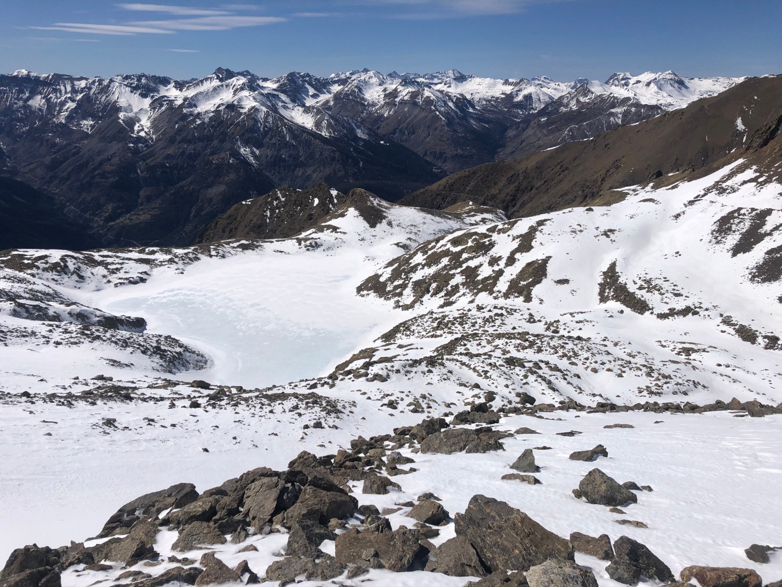 Descente sur le lac fer