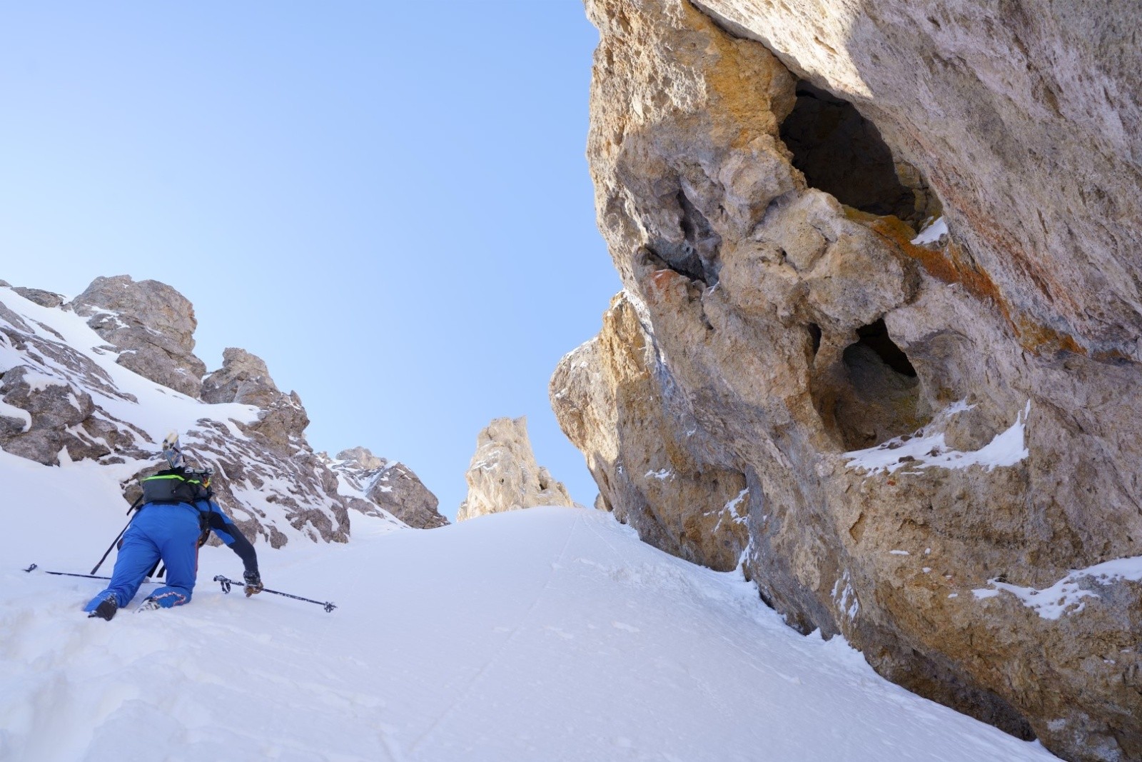 dans le couloir Spaccacorna&nbsp;