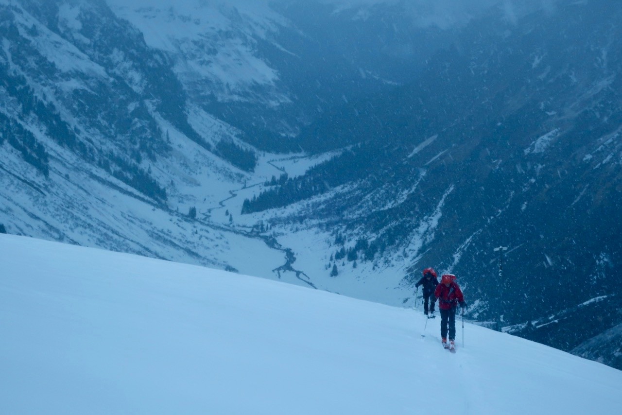 J1 montée à Silvretta Hutte