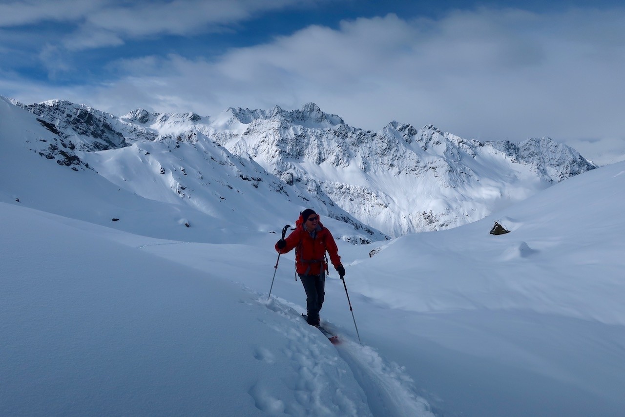 J2 EN montant vers le SIlvretta pass