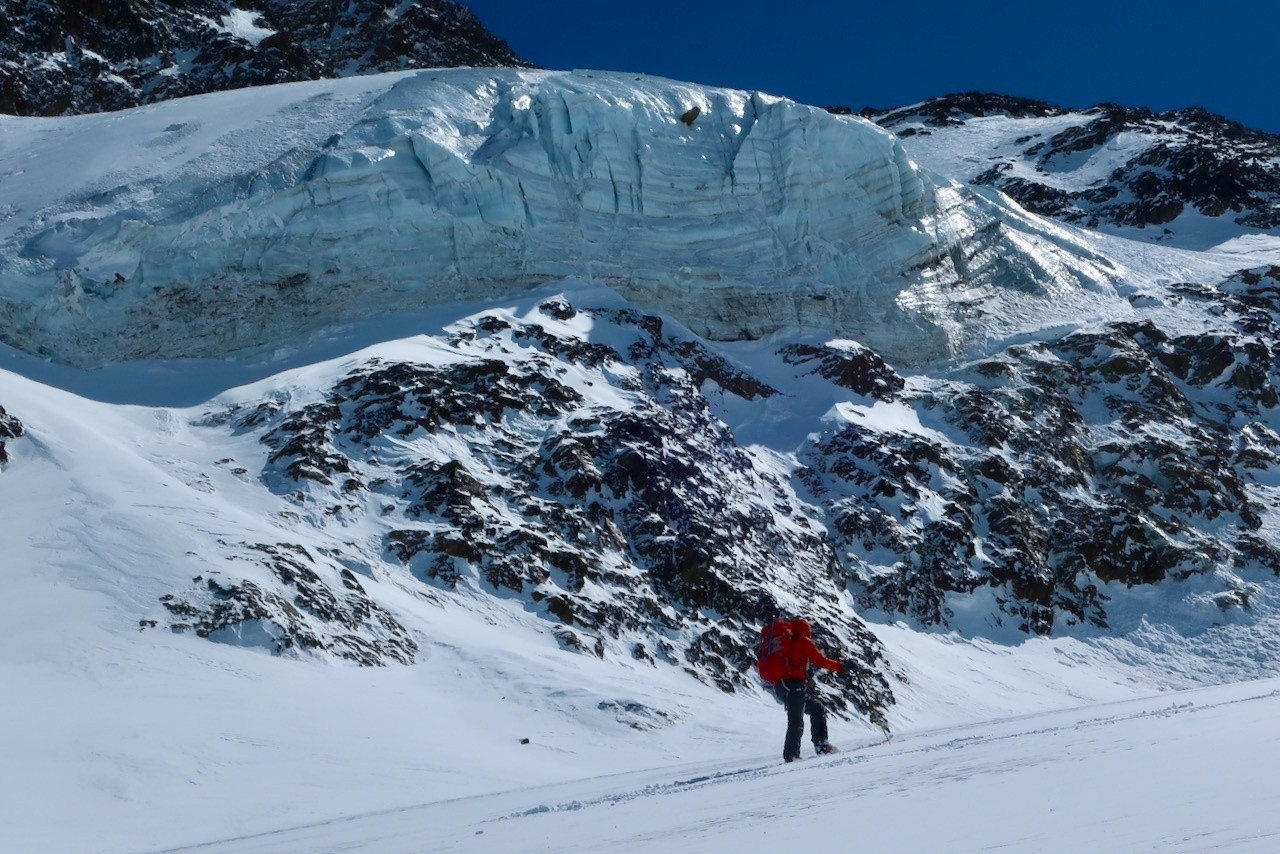 J5 Seracs de la calote vers la Weissspitze
