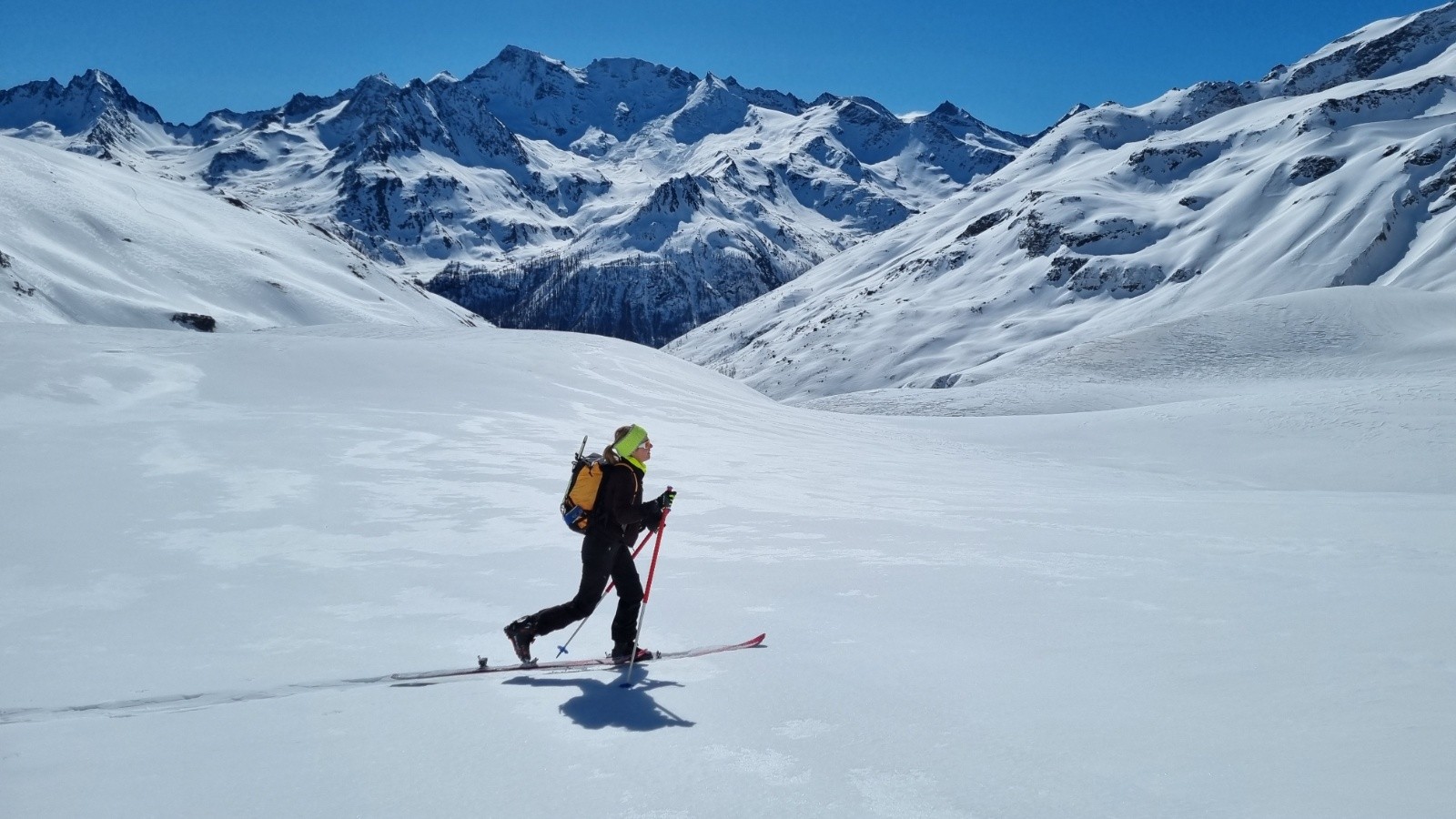 remontée au col du Mont&nbsp;