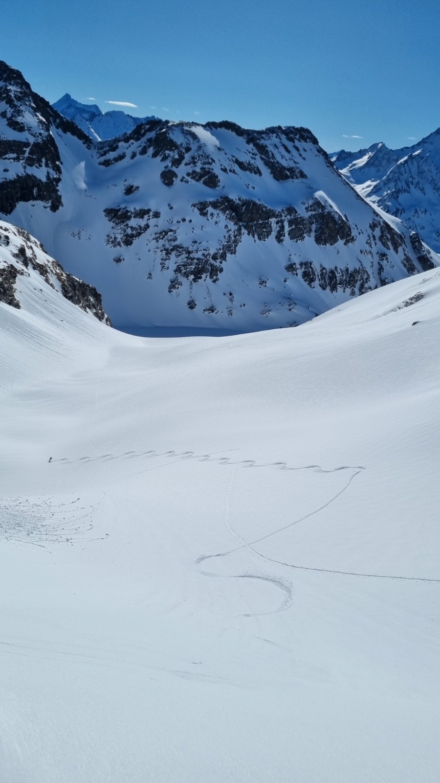 &nbsp;Là encore, de très bonnes conditions et toujours en pente vierge