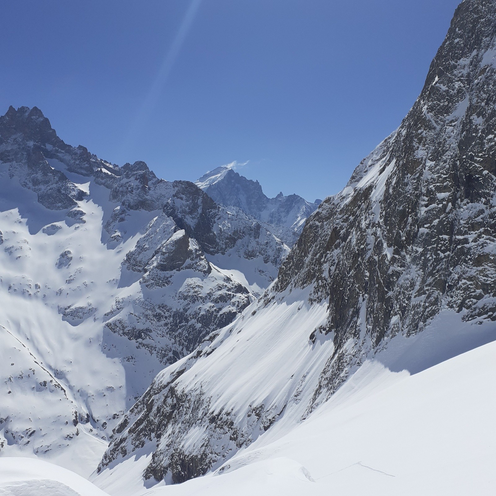 Vers la Barre des Ecrins