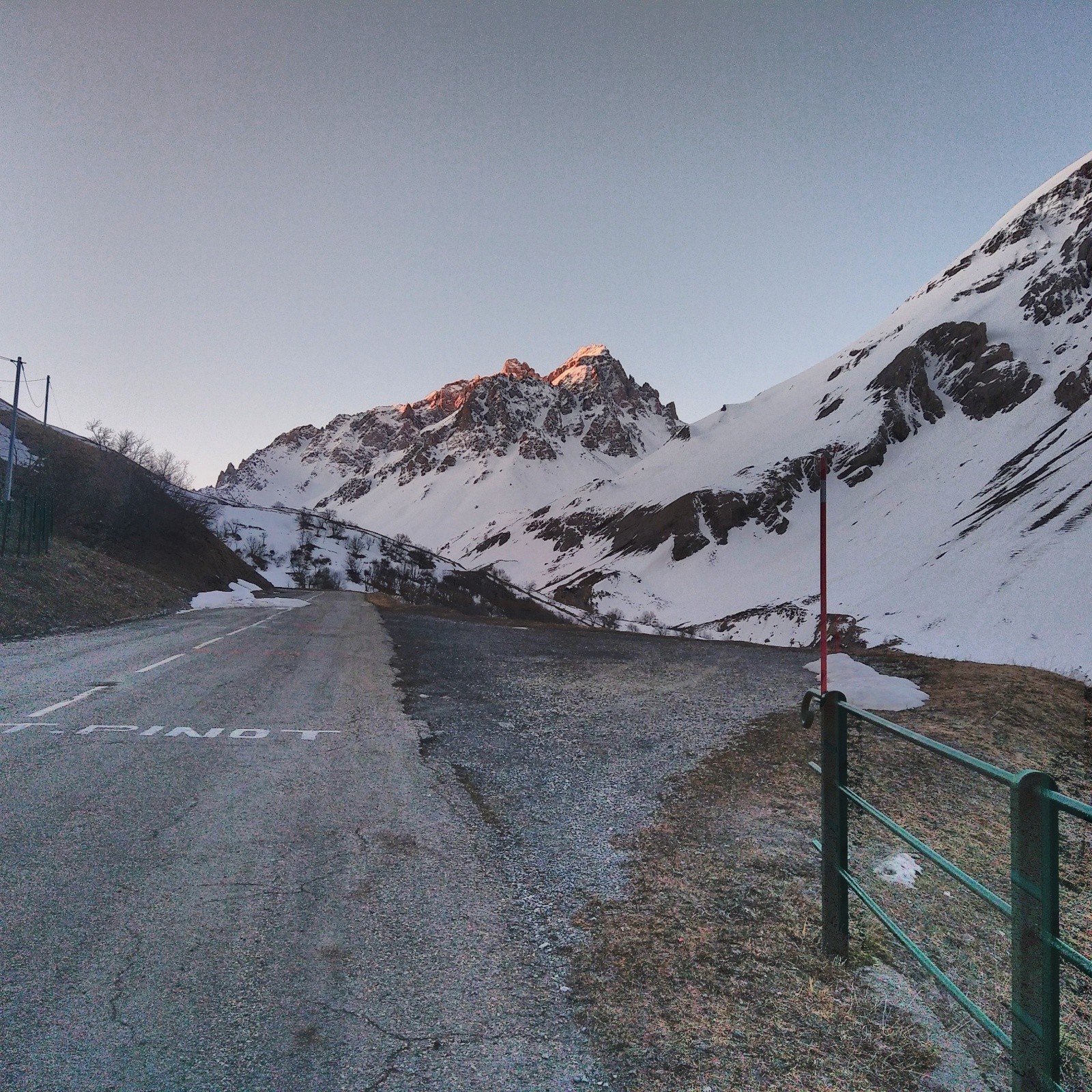 &nbsp;Le Grand Galibier s'illumine&nbsp;