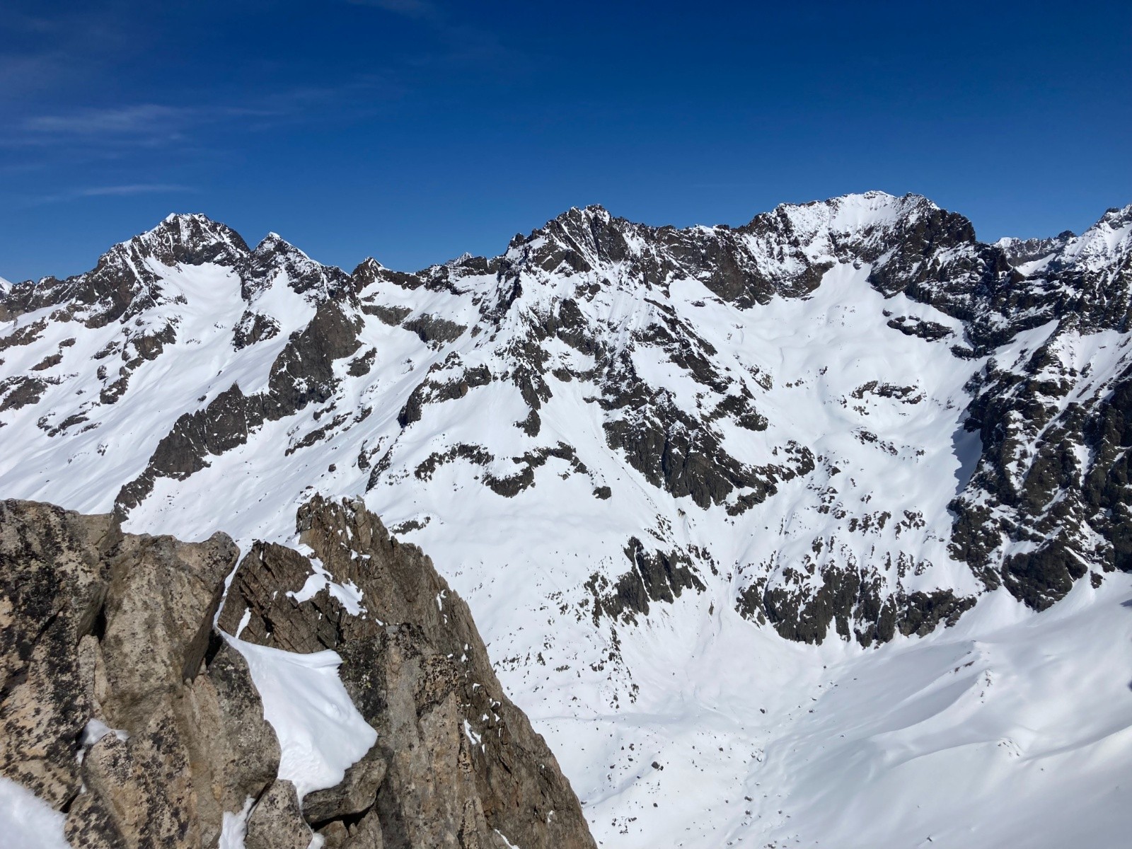 Pointe Maximim et Aiguille de l'Olan&nbsp;
