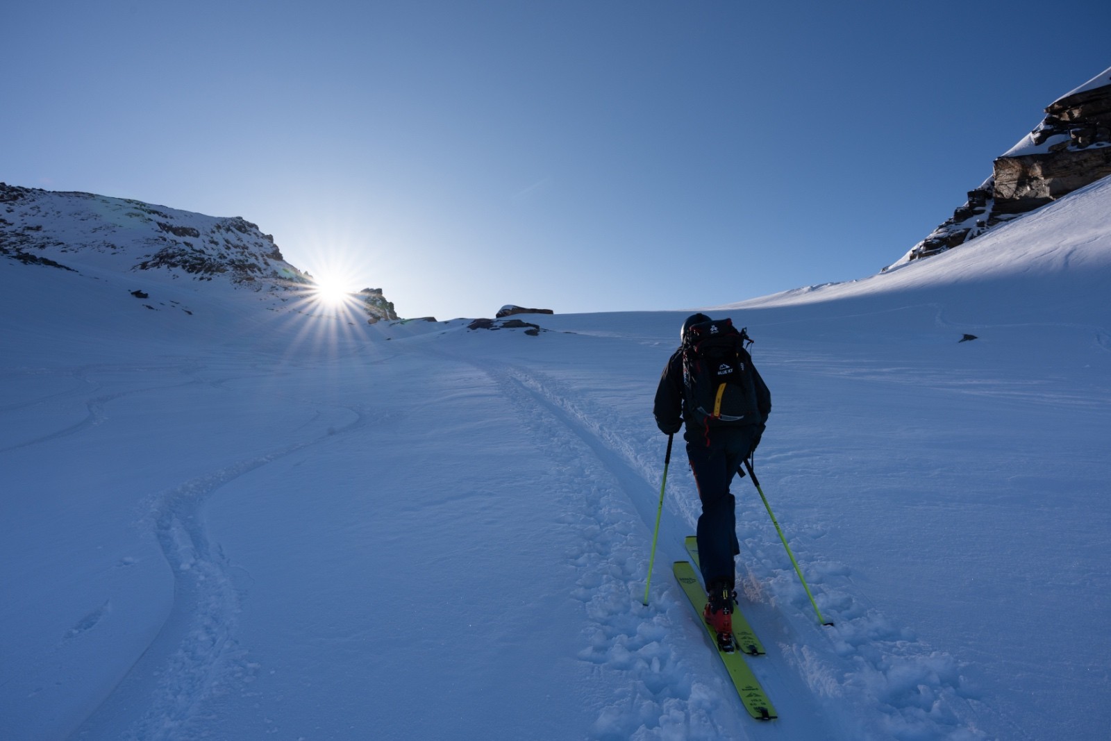 Vers le col des Pariotes
