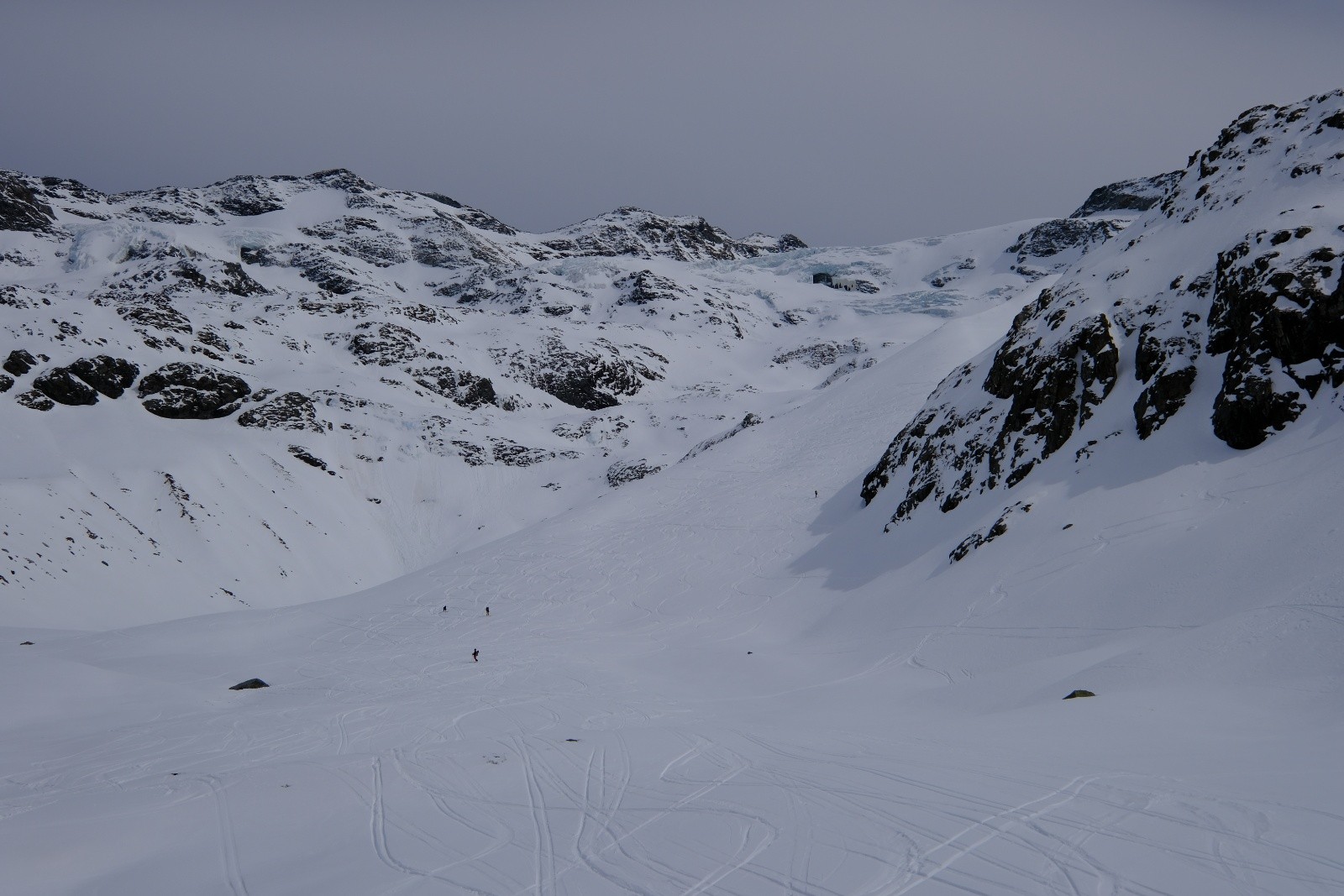 #30 Magnifique descente du glacier du Génépy Magnifique descente du glacier du Génépy