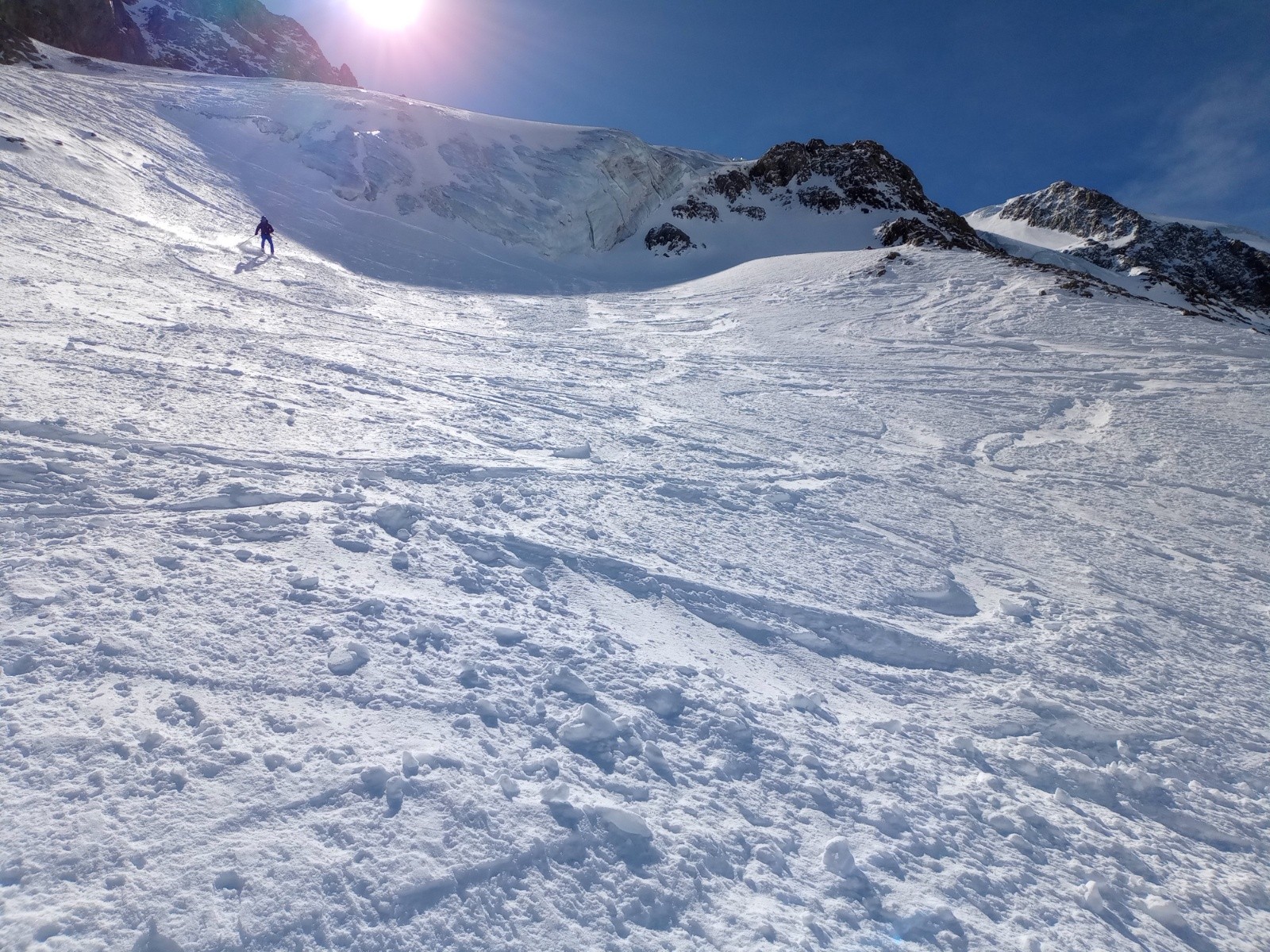 #19 Sous les séracs du glacier des Agneaux Sous les séracs du glacier des Agneaux