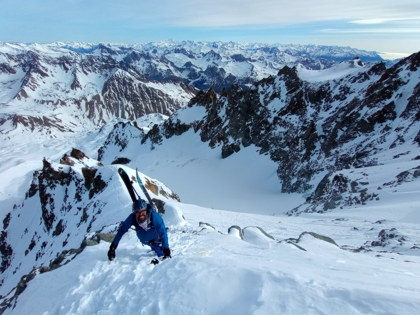 #31 sur l sur l'arête Nord des agneaux