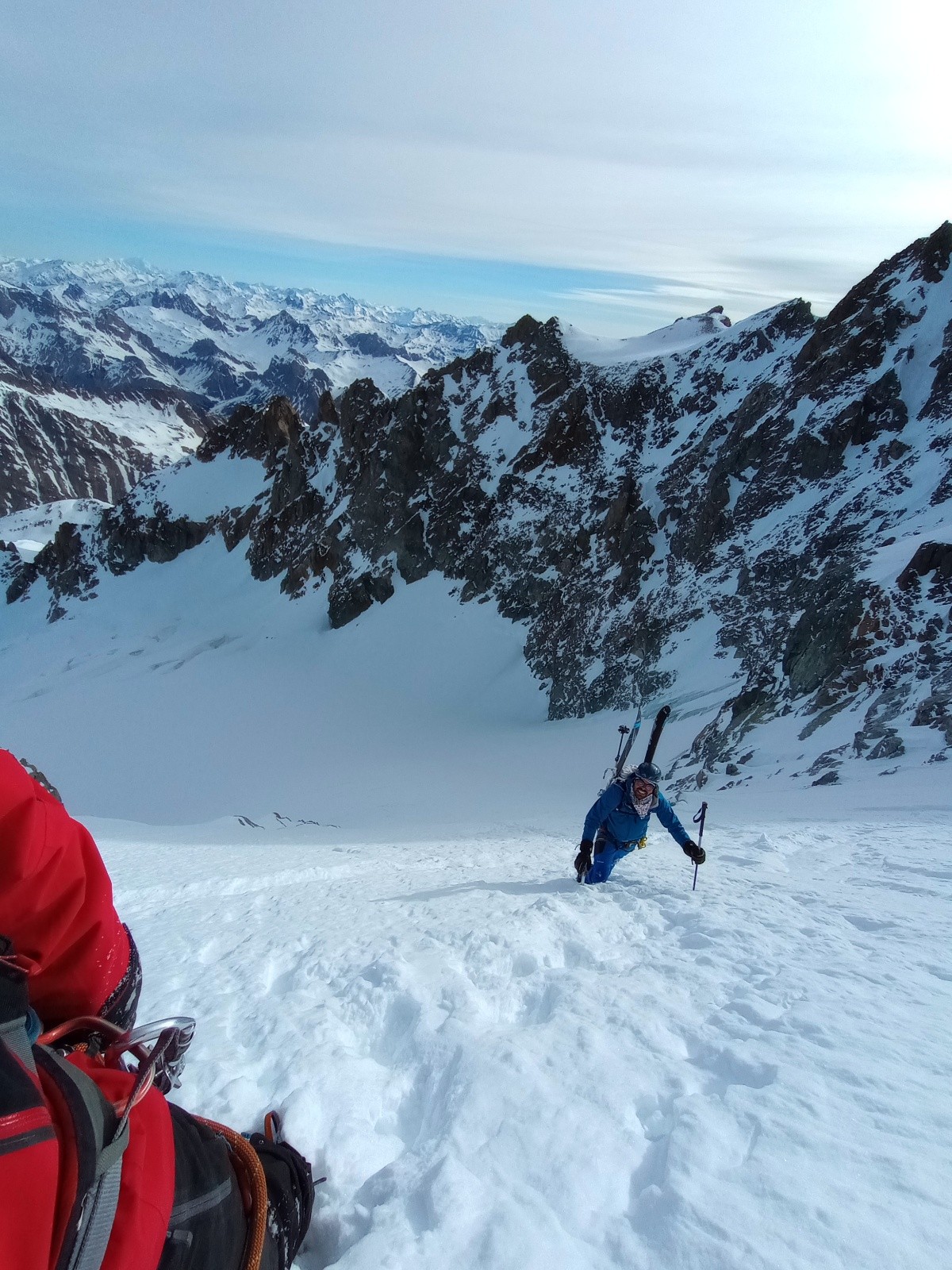#30 Dans la pente de la face Nord Dans la pente de la face Nord