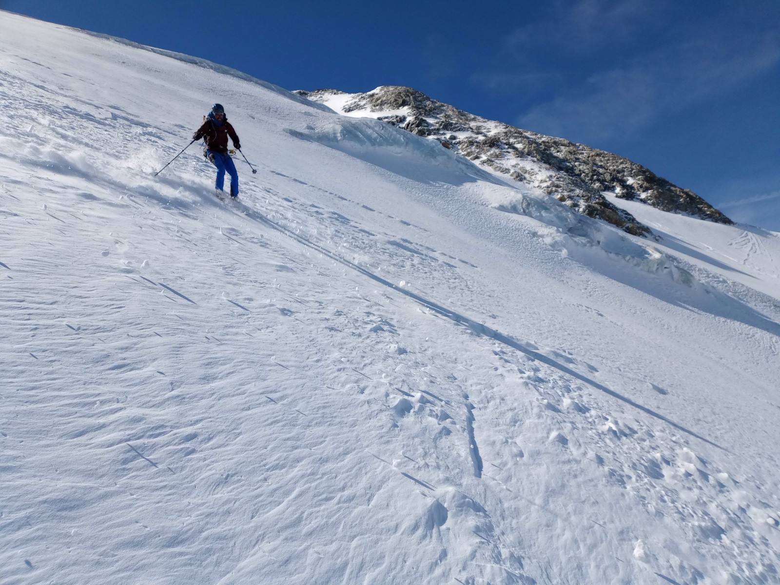 #17 Poudreuse sur le glacier des agneaux Poudreuse sur le glacier des agneaux