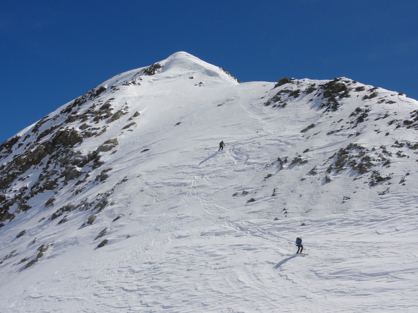 #7 Début de descente neige dure Début de descente neige dure