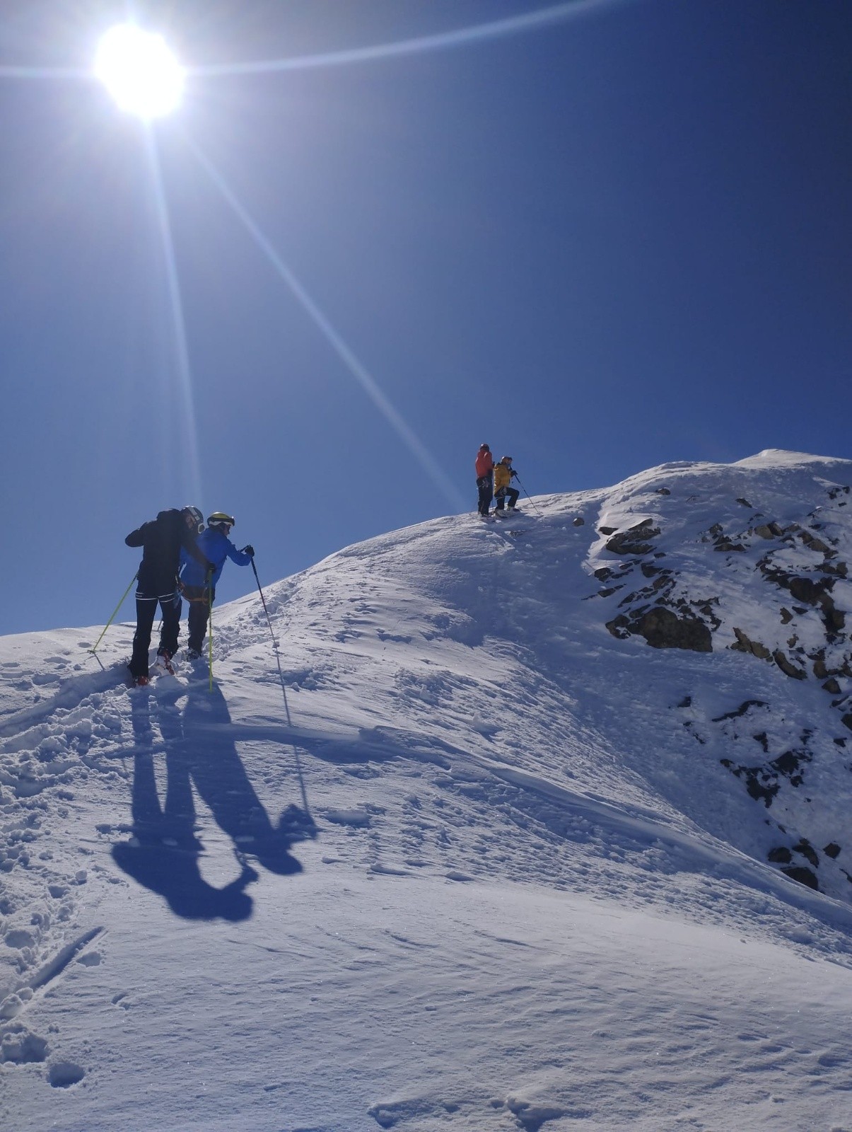  J2On attaque l'arête finale