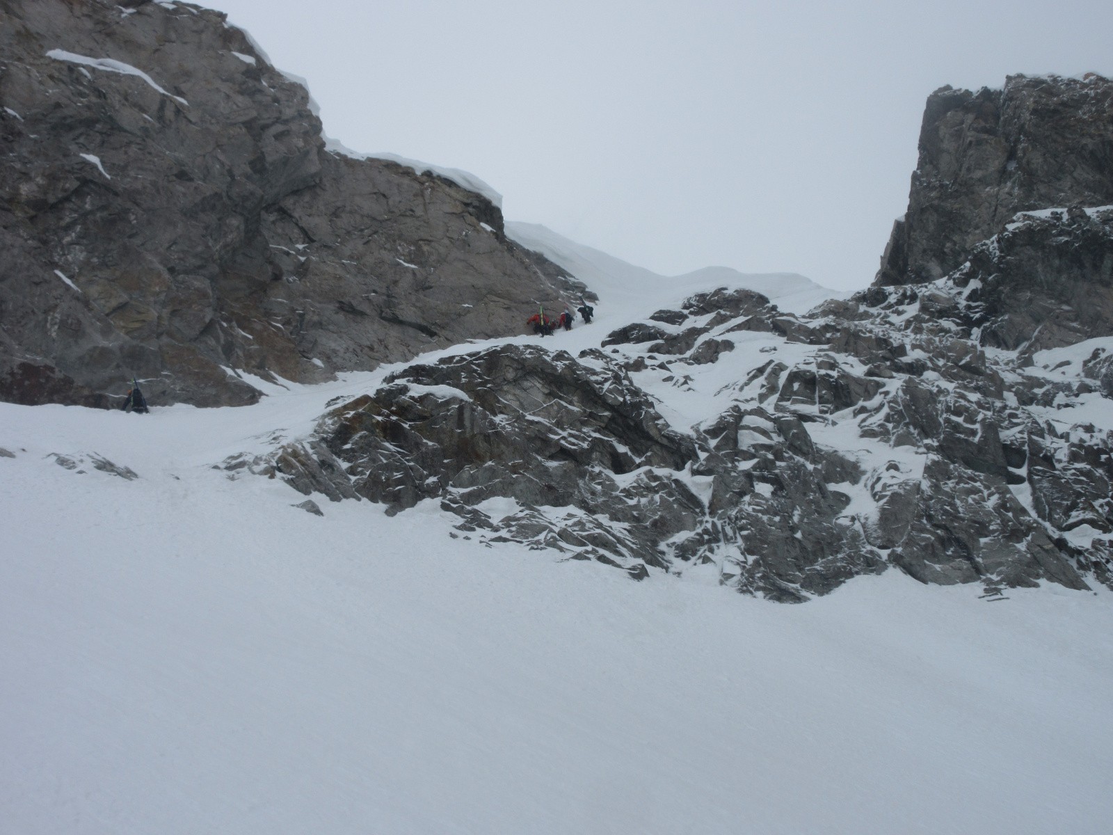 Col du pavé Est : bonne expo !
