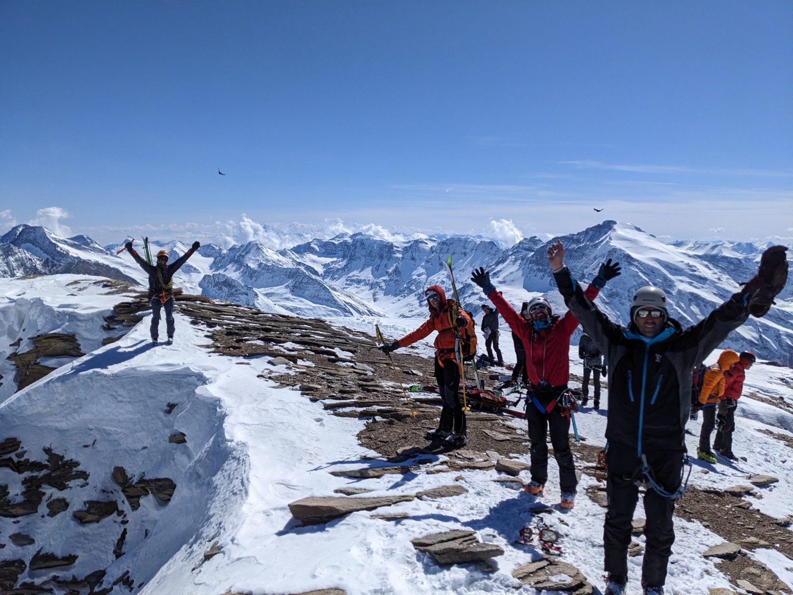 J3 3637m sommet de l'Albaron