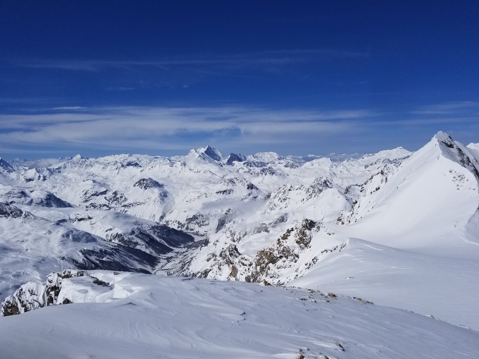 1er sommet: beau temps sur la France, finalement !!