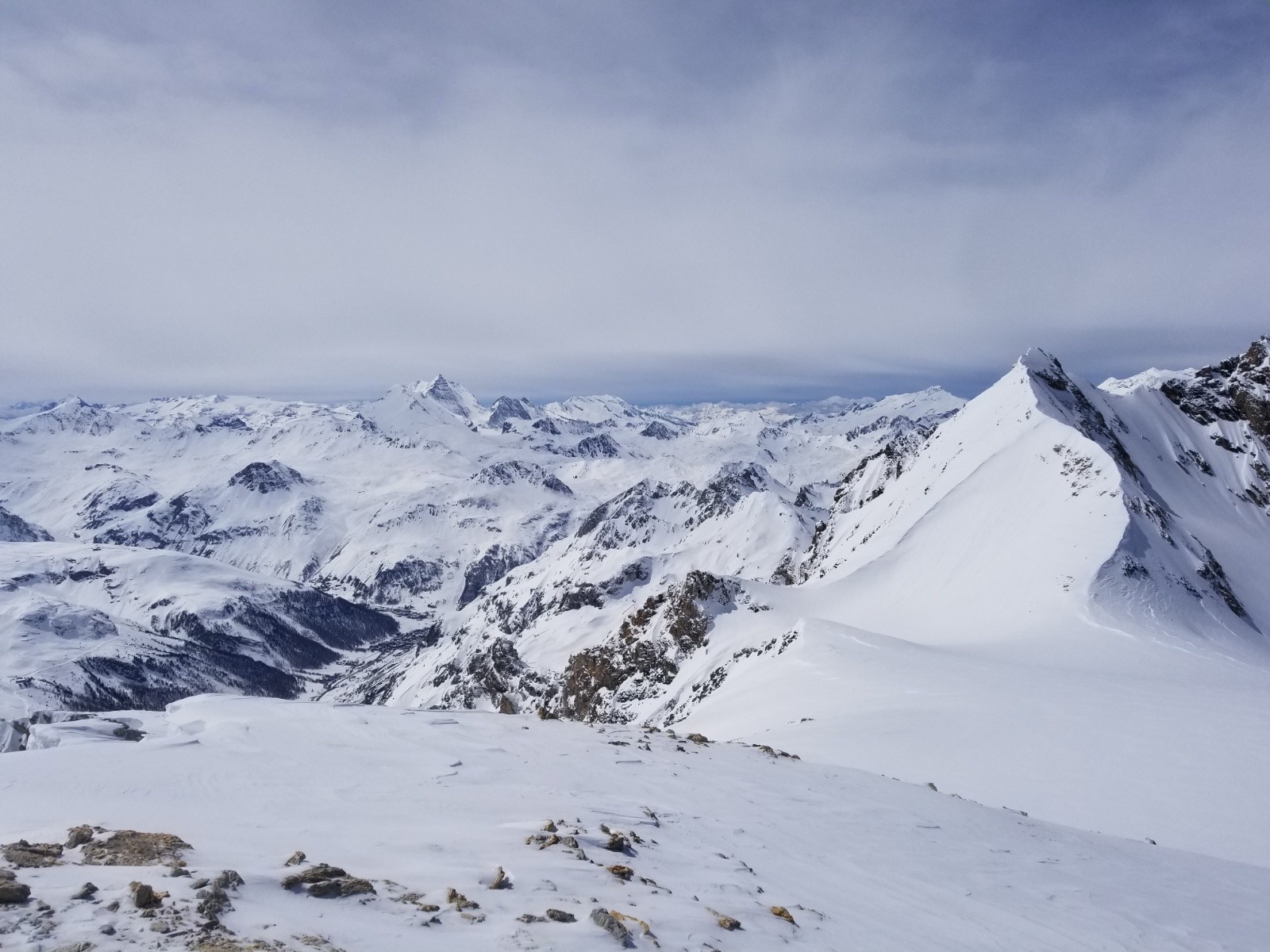 2ème sommet: ça se voile sur la Vanoise!